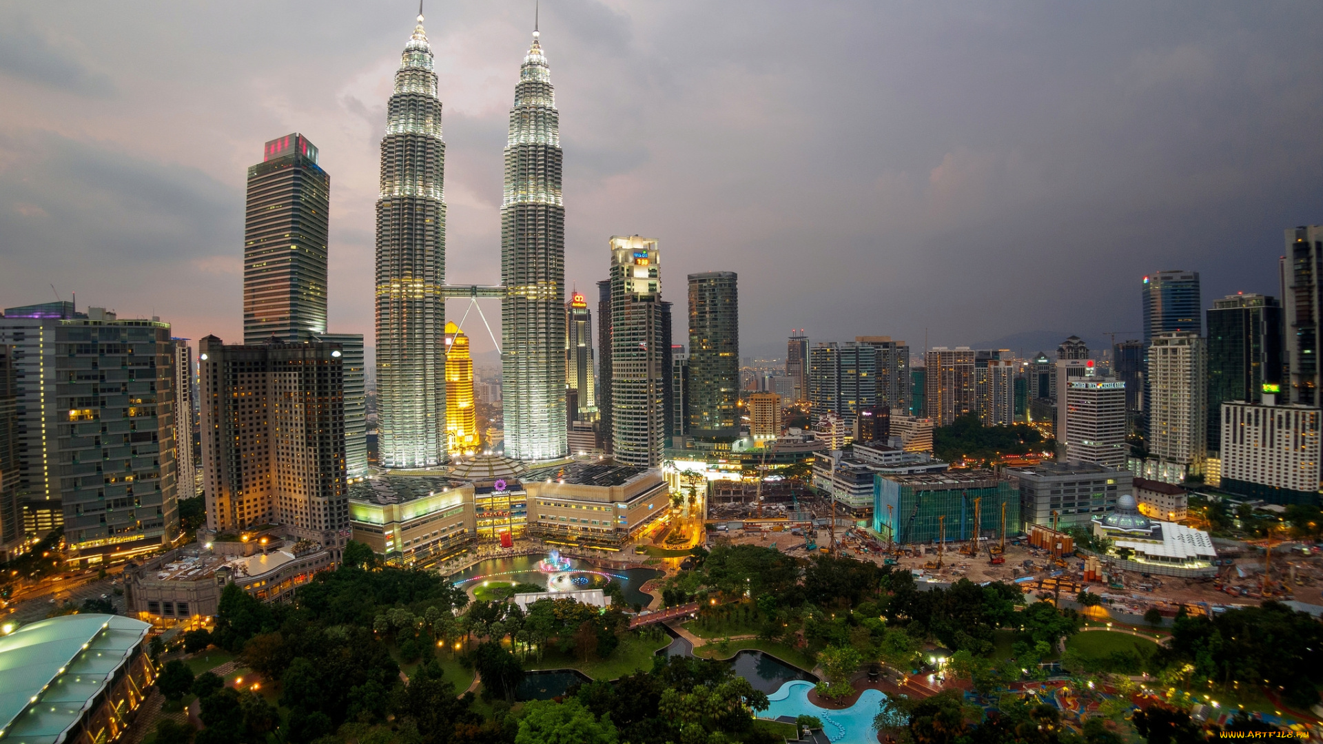 kuala, lumpur, city, centre, города, куала-лумпур, , малайзия, близнецы, башни