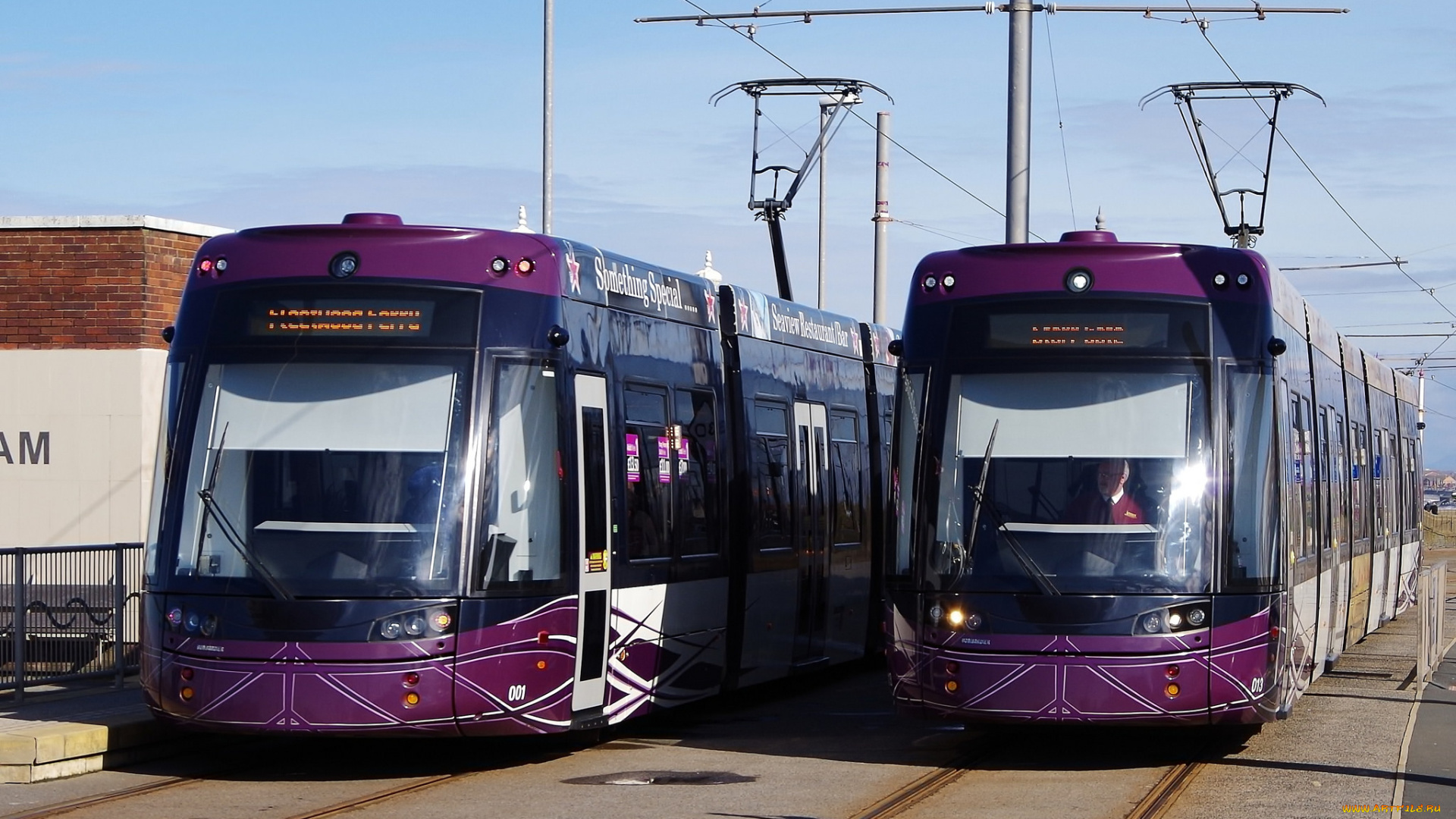 техника, трамваи, рельсы, трамвай, транспорт