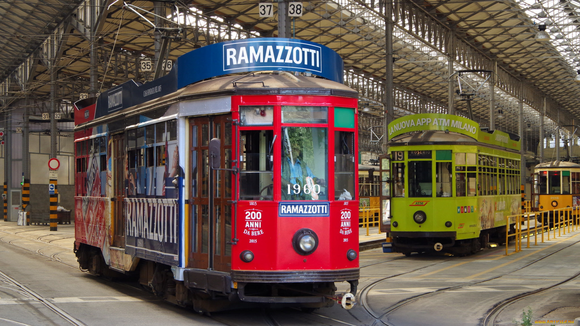 техника, трамваи, транспорт, рельсы, трамвай