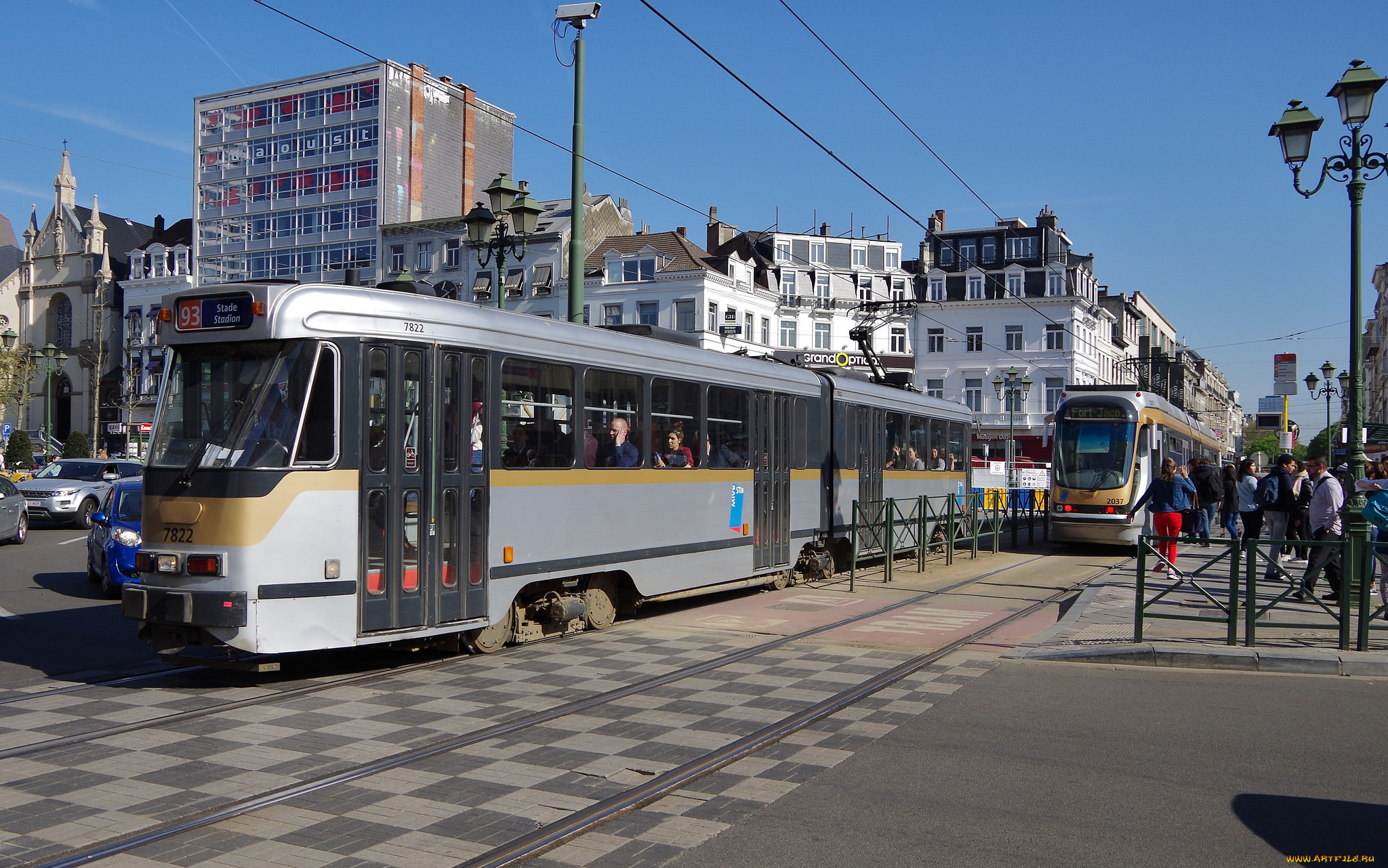 техника, трамваи, рельсы, транспорт, трамвай