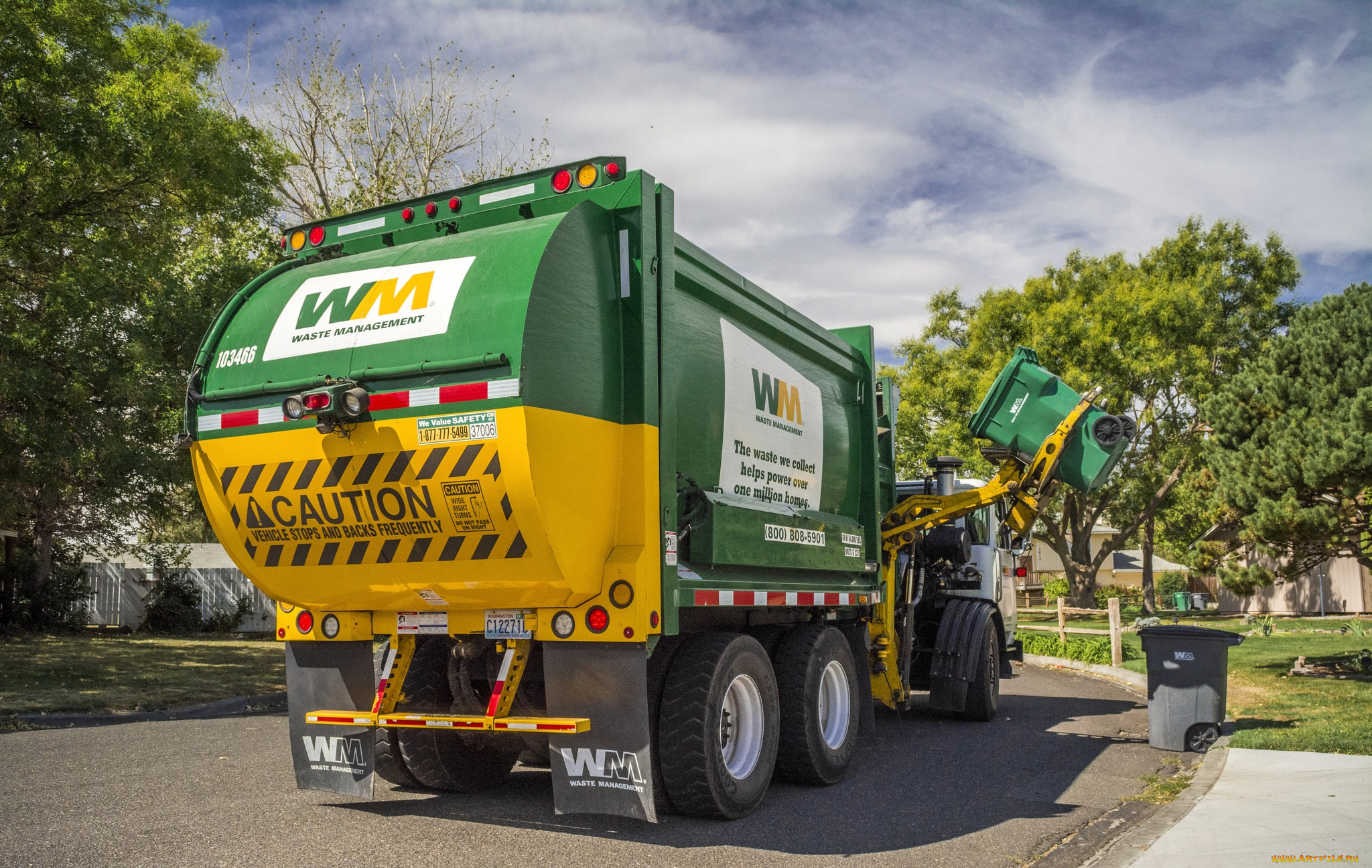 автомобили, мусоровозы, мусорщик