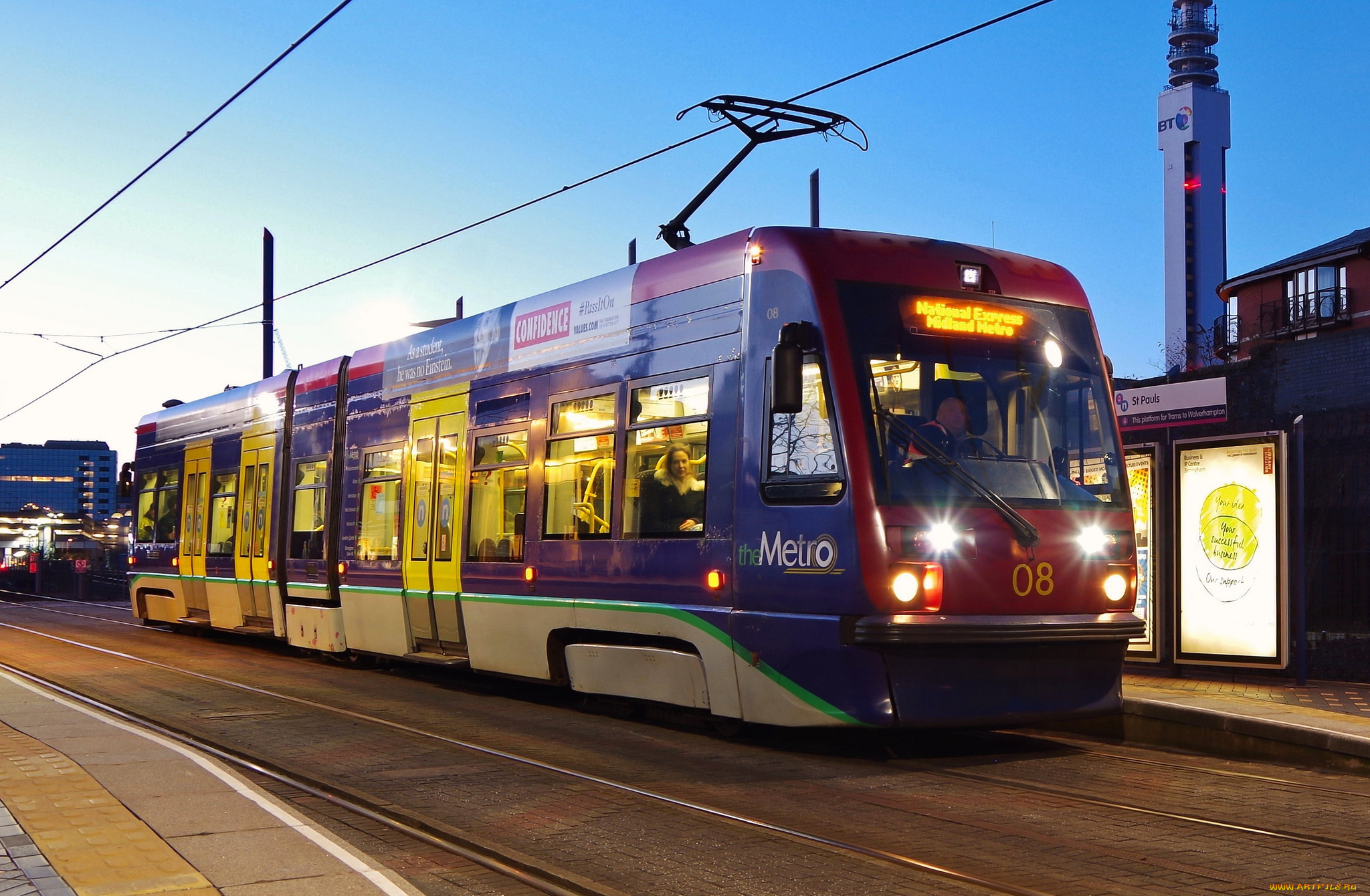 техника, трамваи, трамвай, рельсы, транспорт