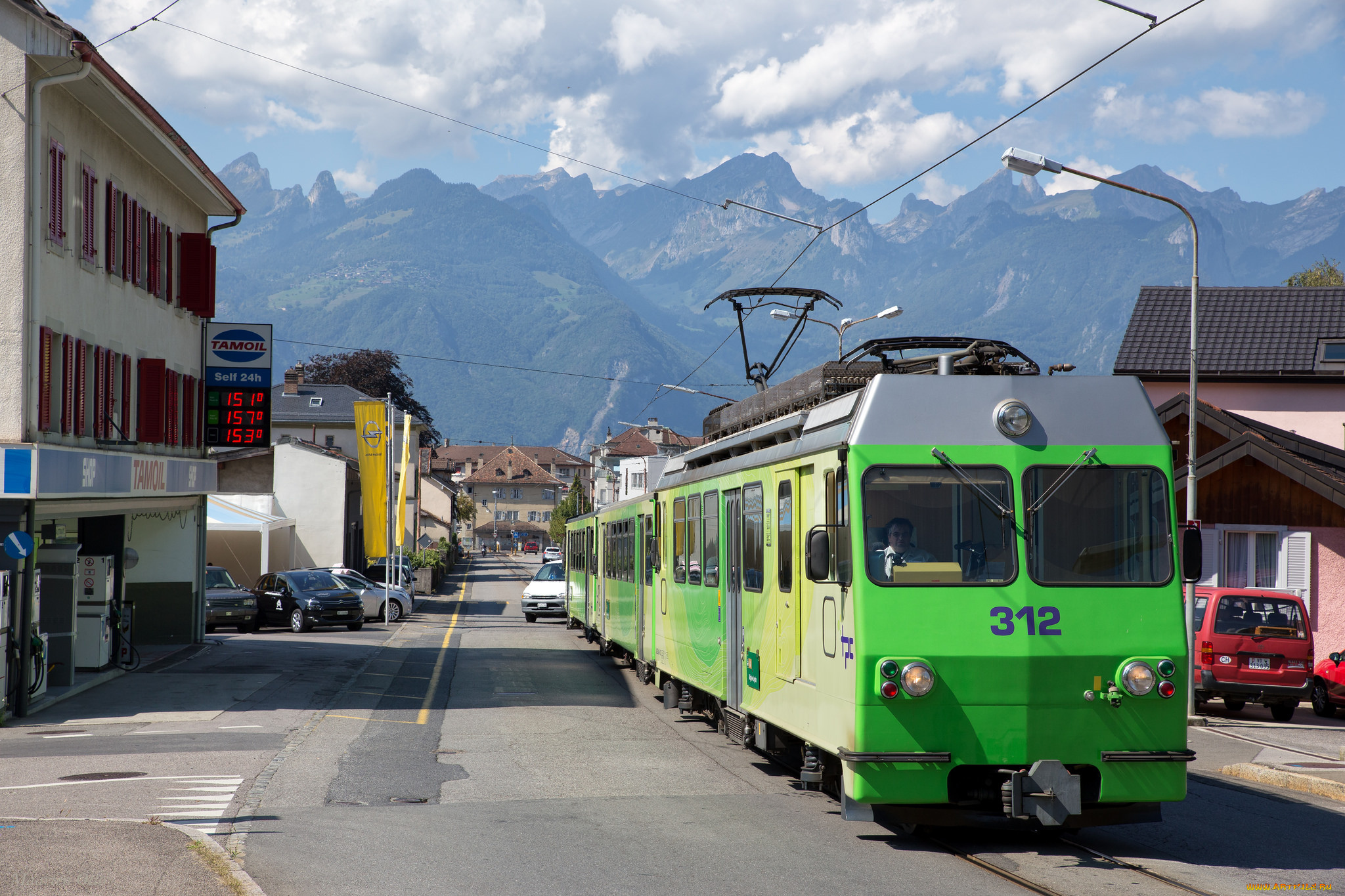 техника, трамваи, транспорт, рельсы, трамвай