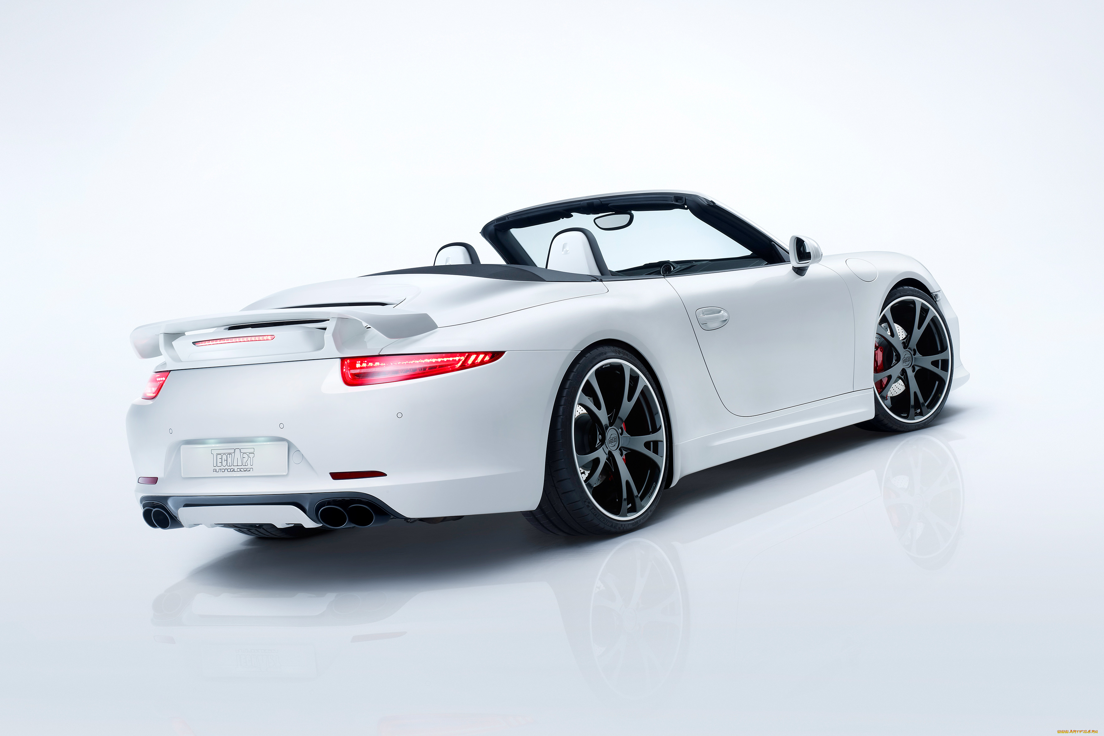автомобили, porsche, светлый, 2012г, 991, cabriolet, carrera, s, 911, techart