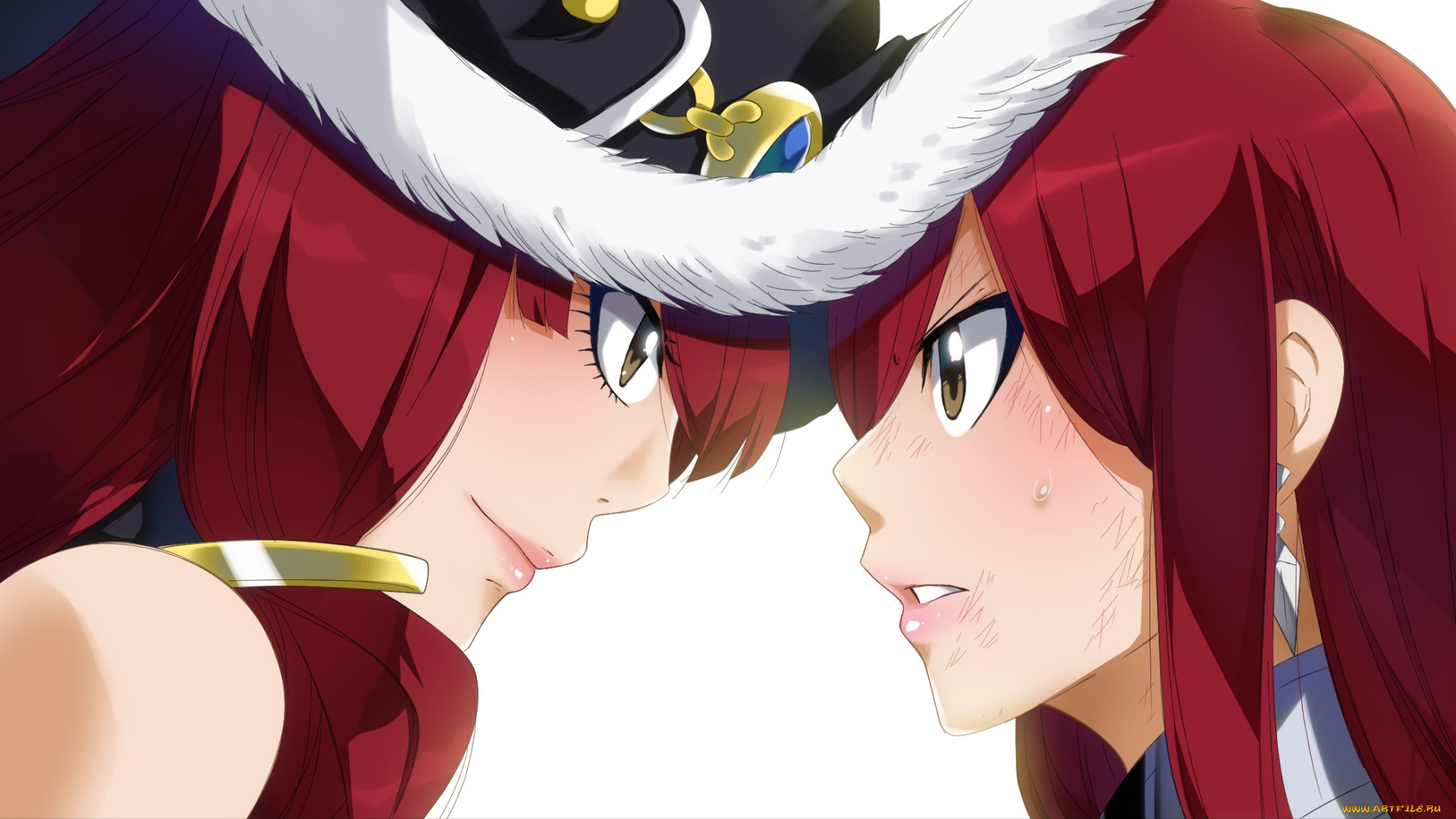 аниме, fairy, tail, хвост, феи