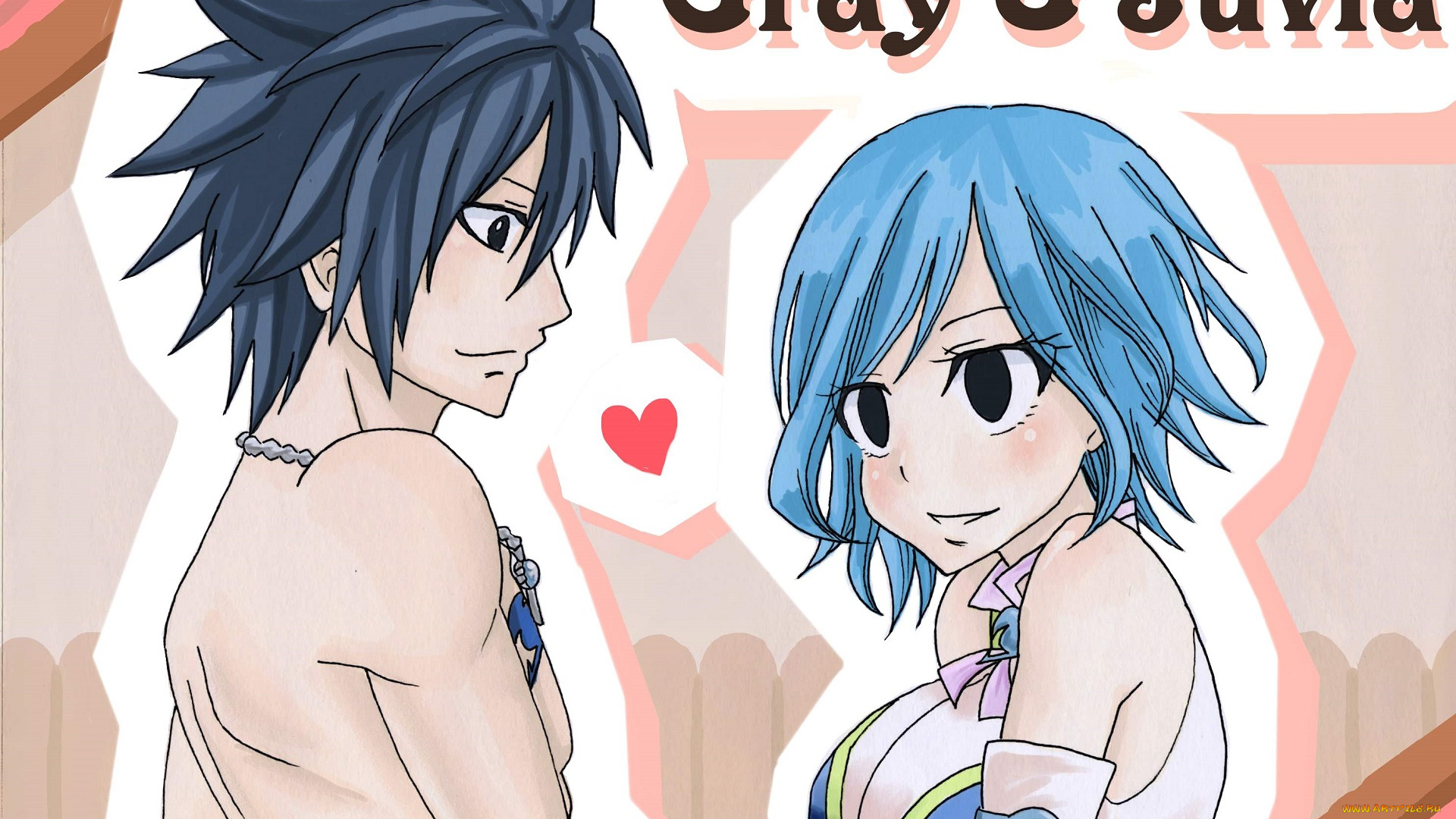 аниме, fairy, tail, хвост, феи