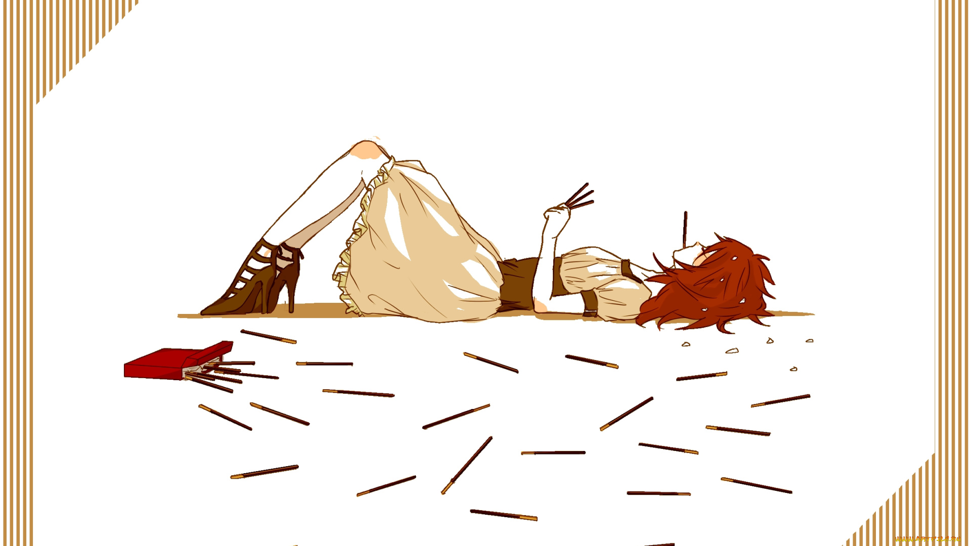 аниме, happy, tree, friends, flaky