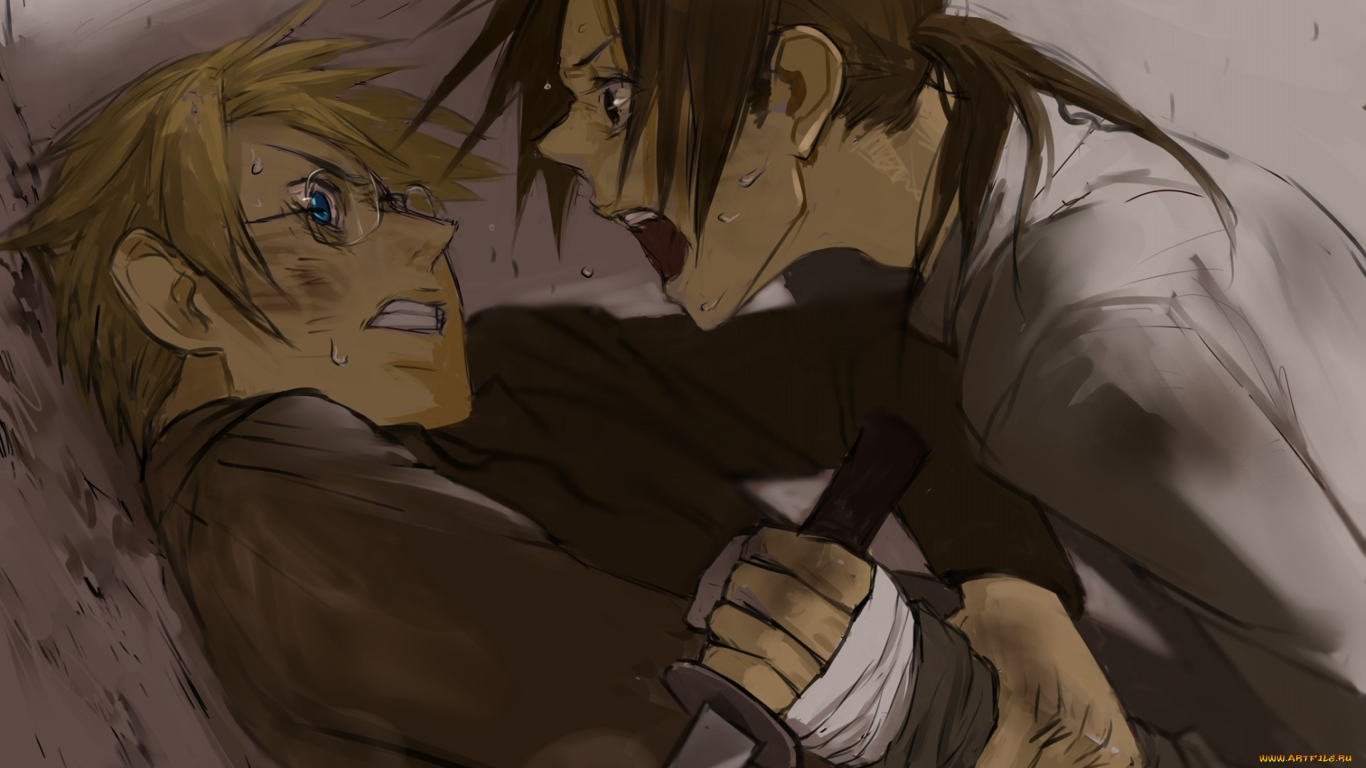 аниме, hetalia, , axis, powers, италия, и, страны, оси