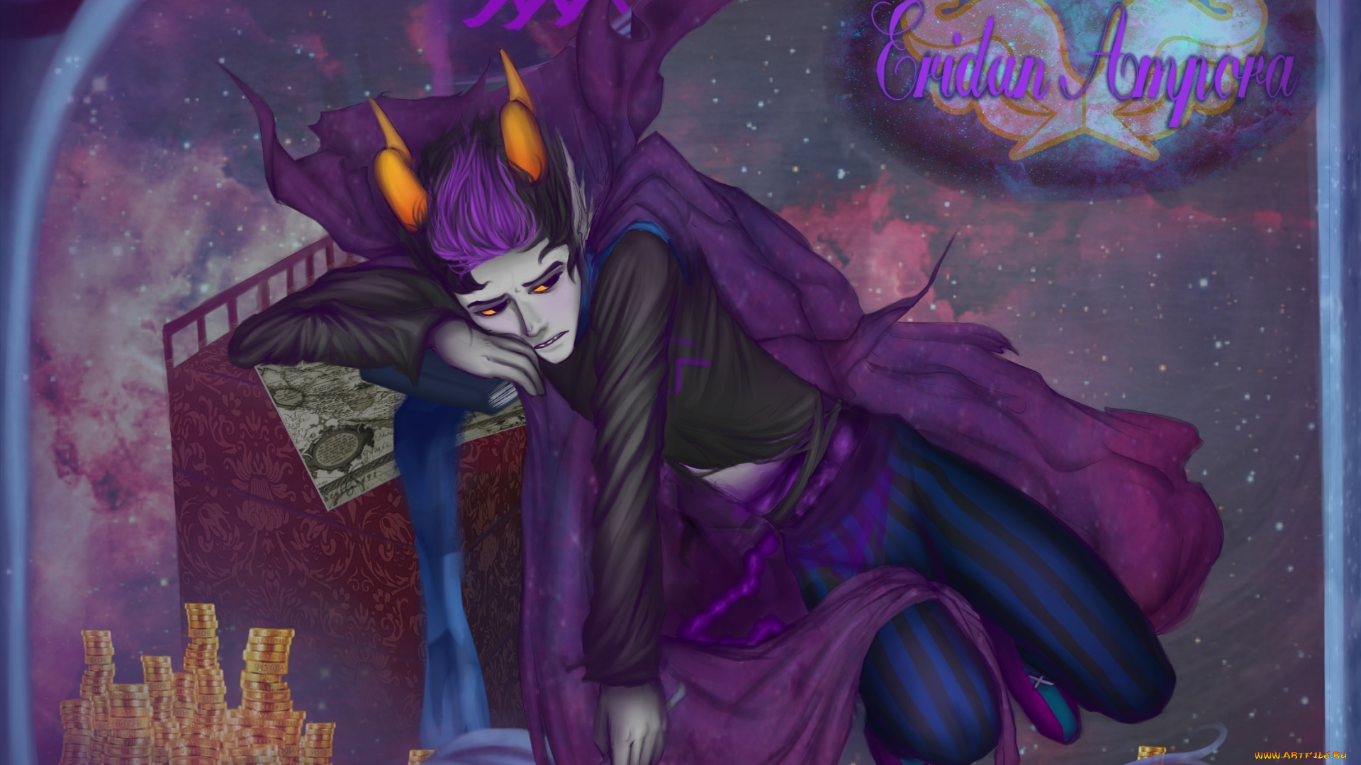 аниме, homestuck, eridan, ampora