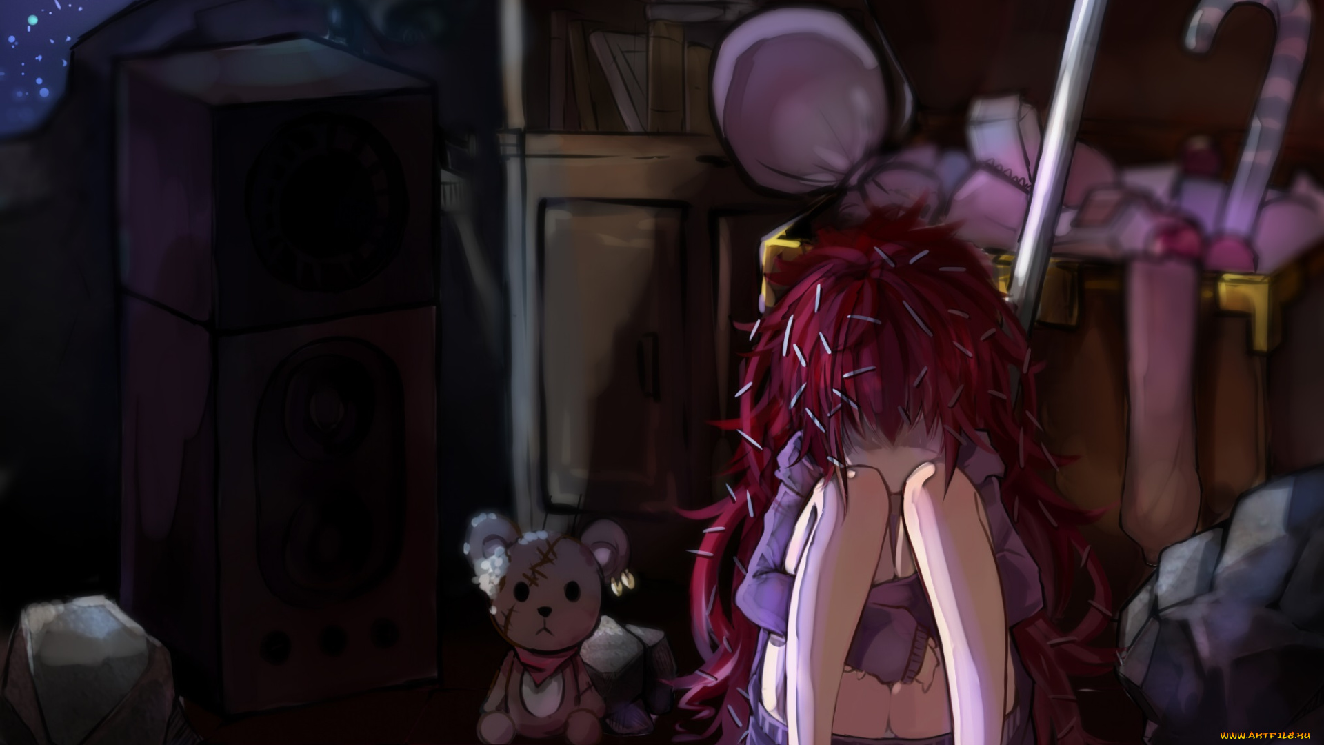 аниме, homestuck, flaky