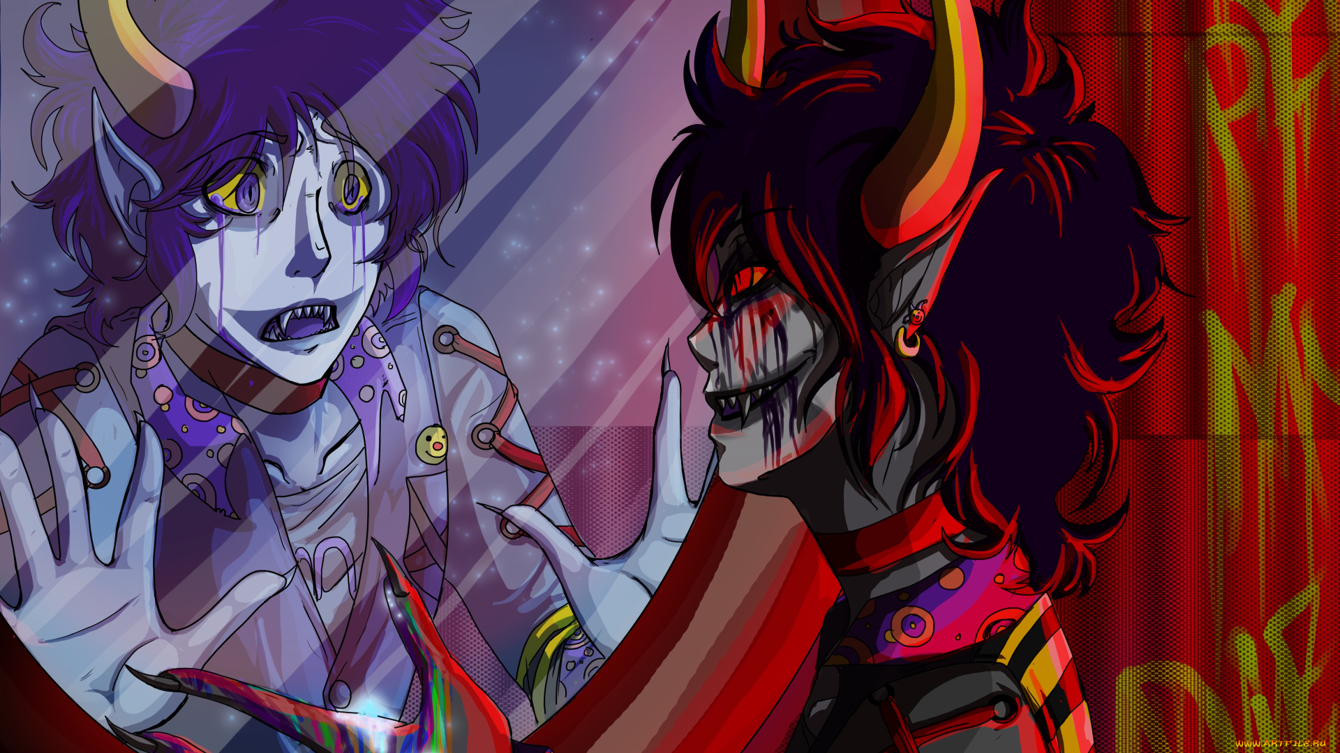 аниме, homestuck, gamzee, makara