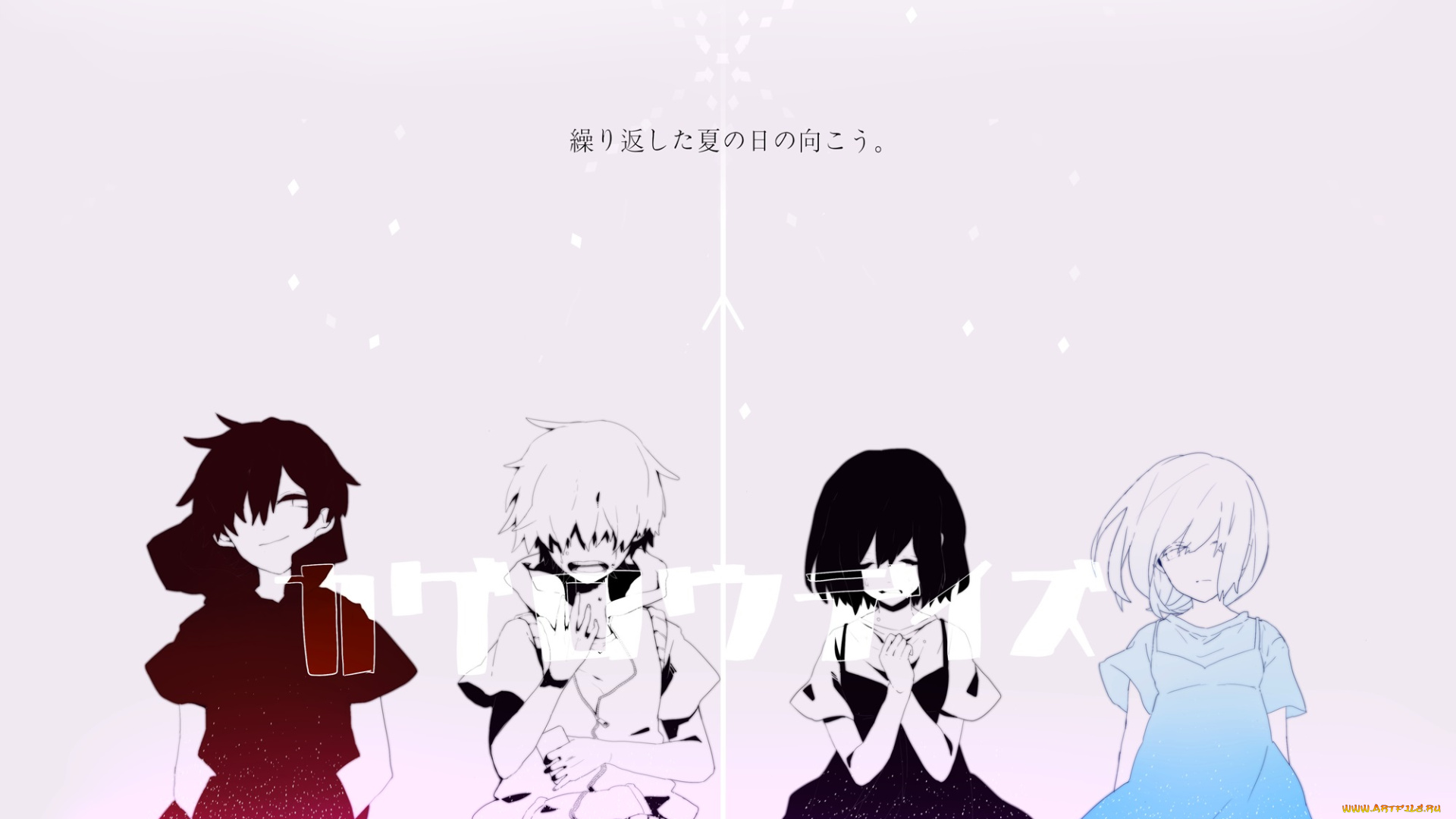 аниме, kagerou, project, kagerou, project