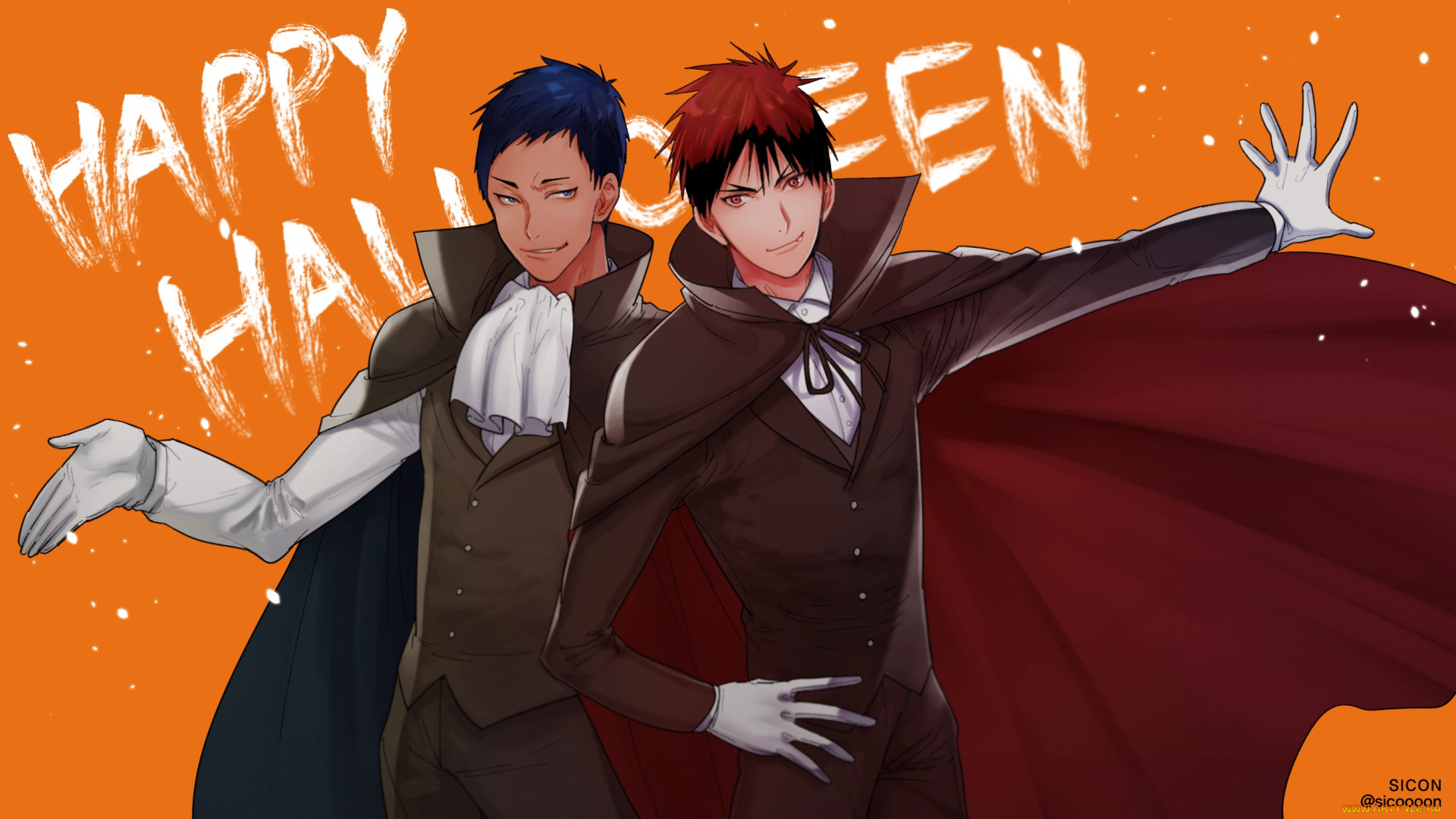 аниме, kuroko, no, baske, баскетбол