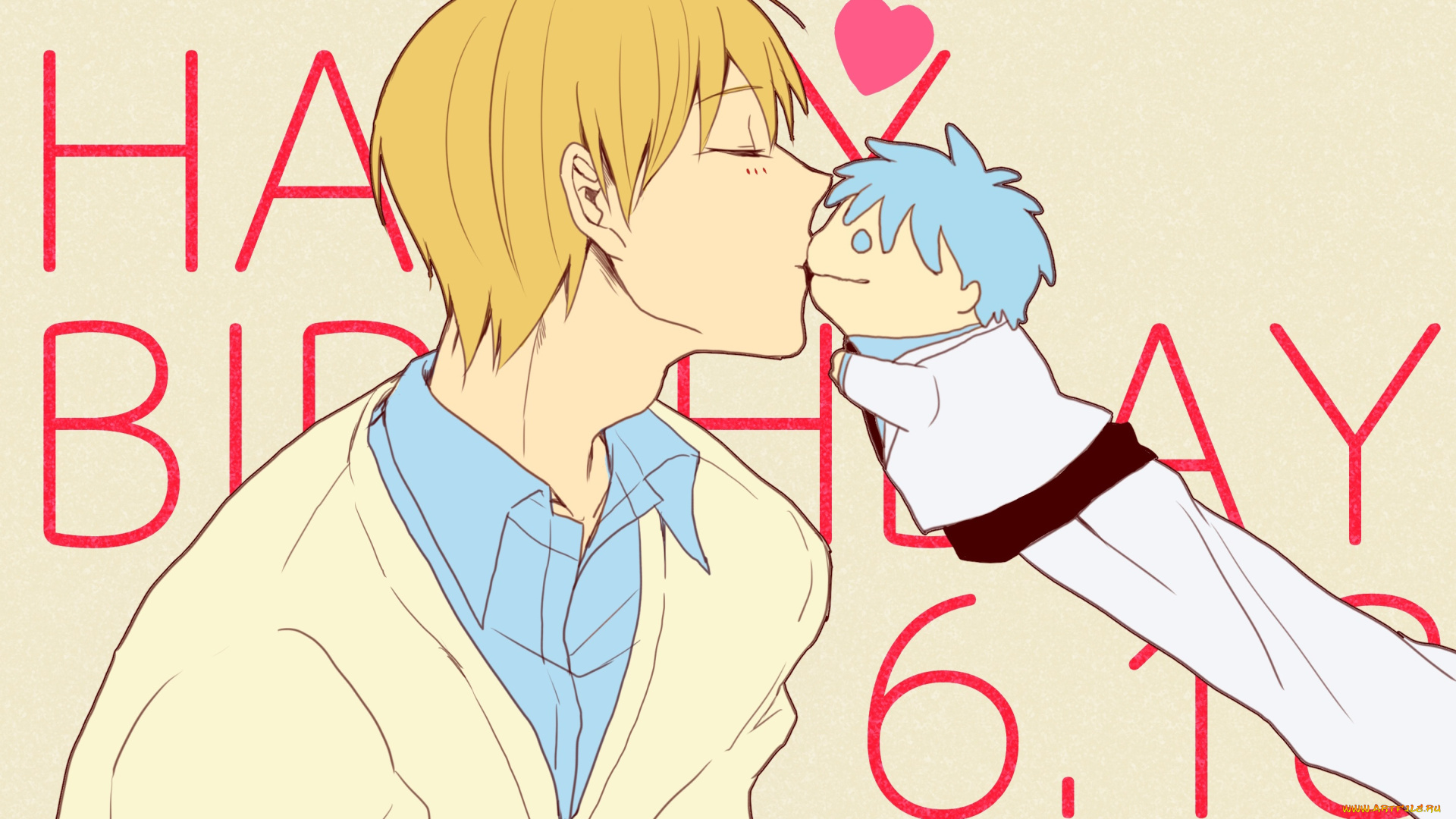 аниме, kuroko, no, baske, баскетбол