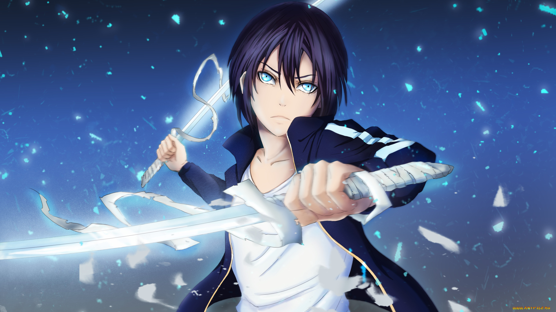 аниме, noragami, yato