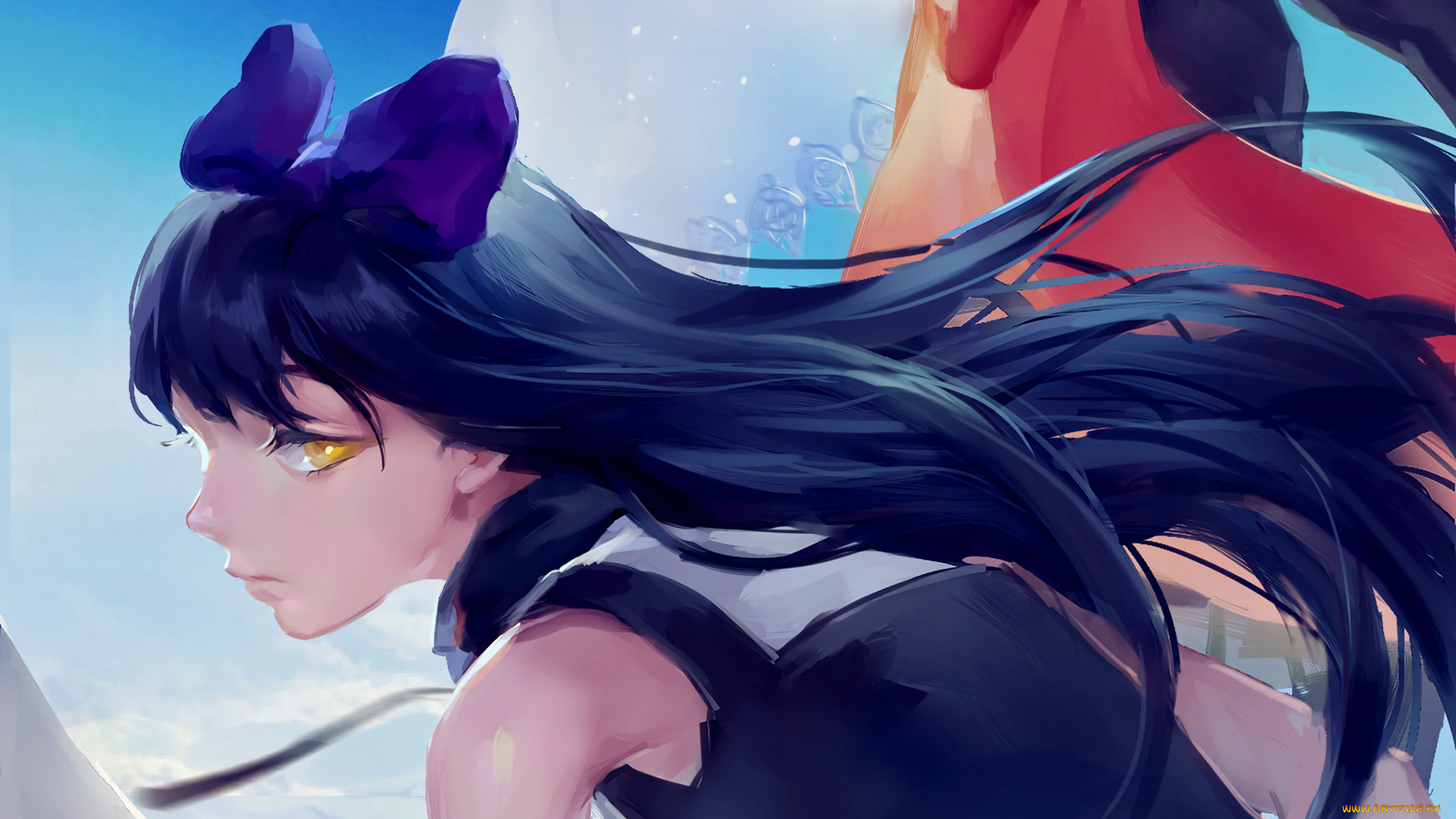 аниме, rwby, девушка