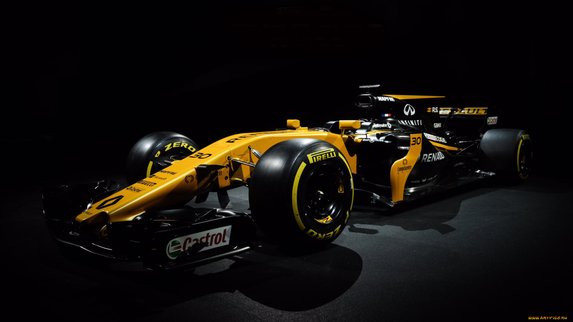 автомобили, formula, 1, renault