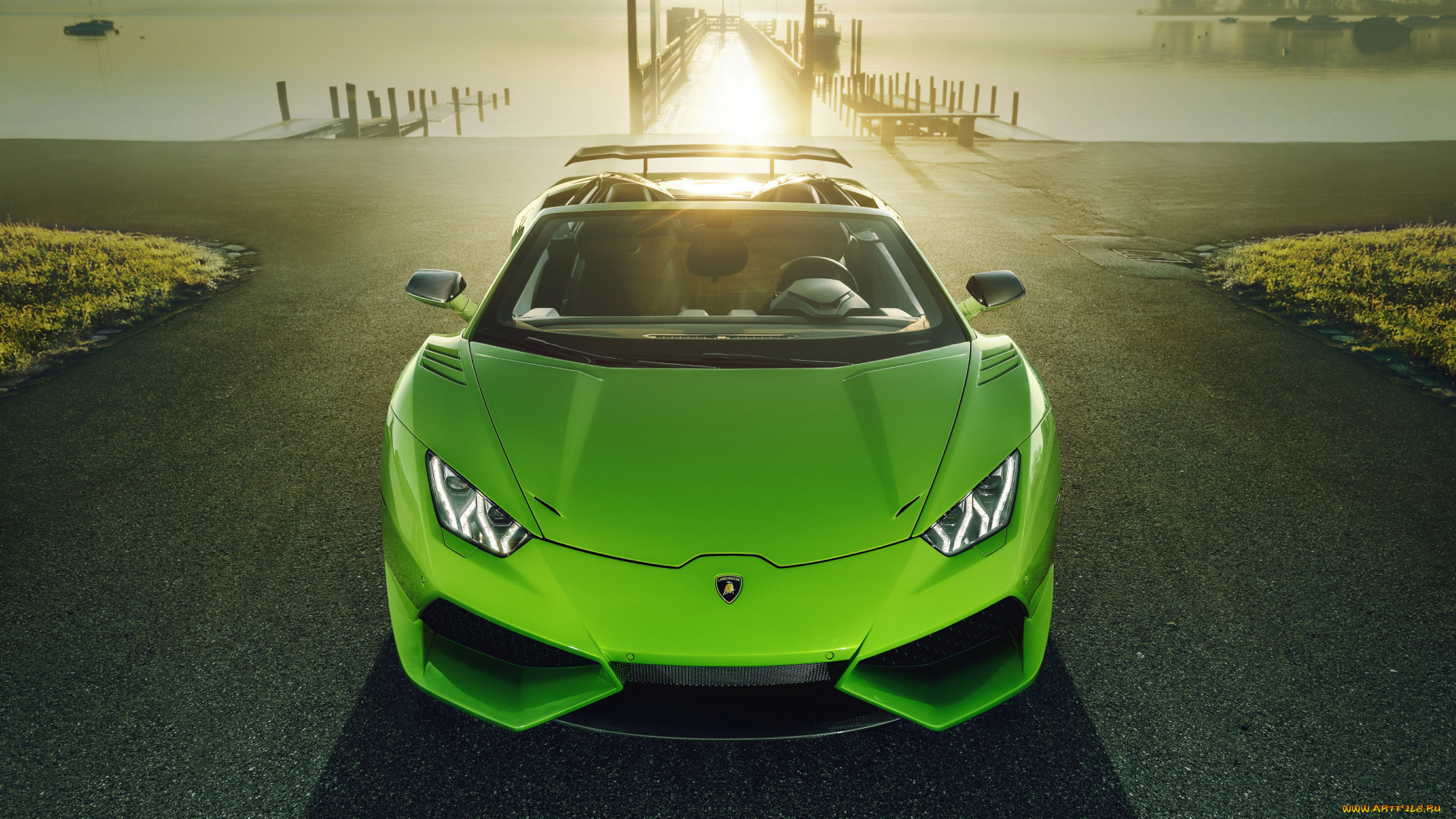 автомобили, lamborghini, huracan, spyder, n, largo, novitec