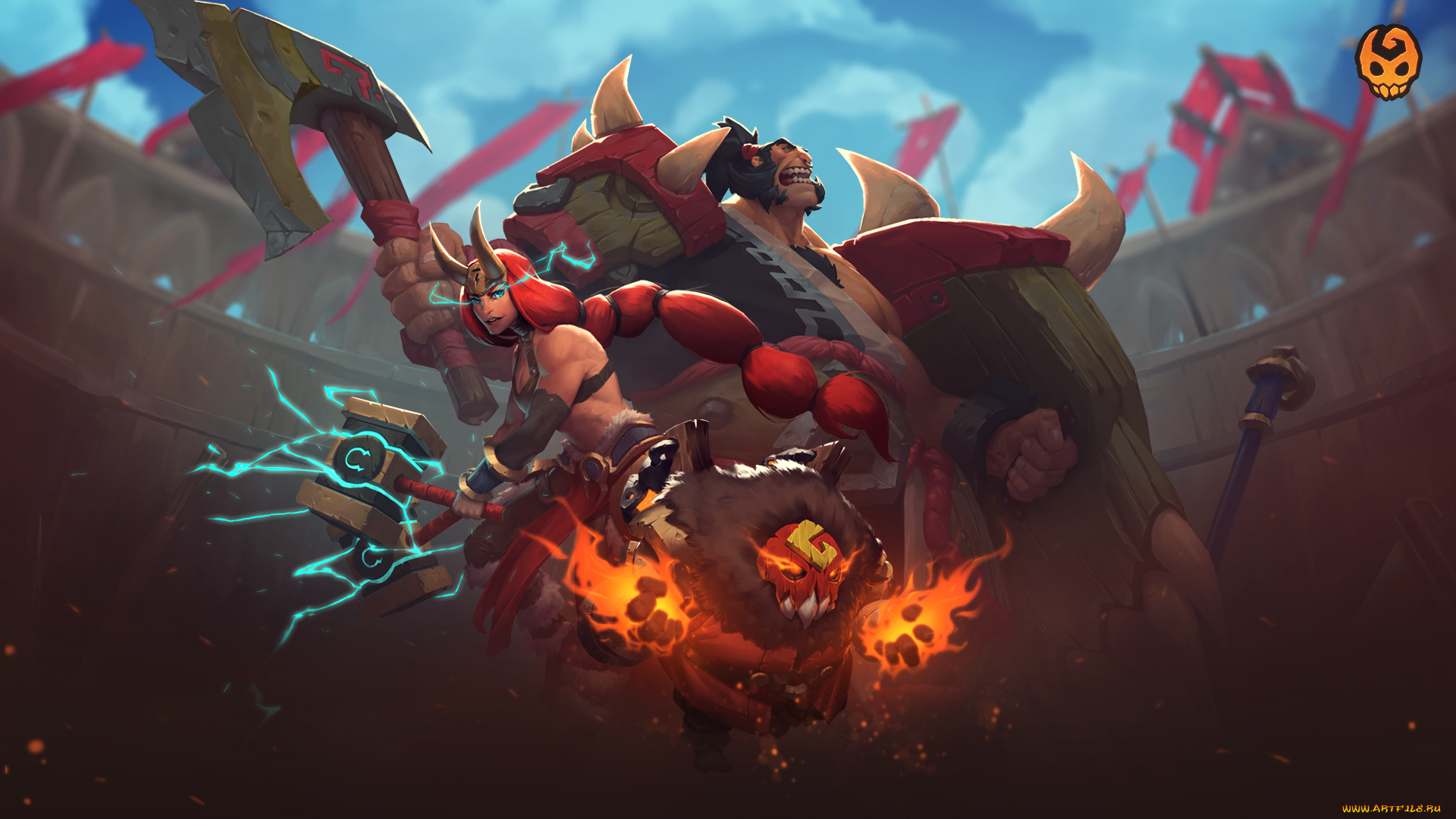 battlerite, видео, игры, action, шутер, аркада