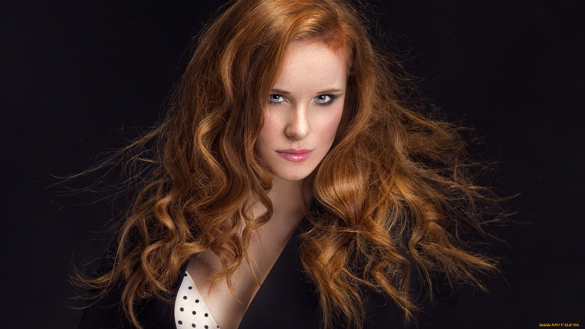 девушки, -unsort, , рыжеволосые, и, другие, взгляд, лицо