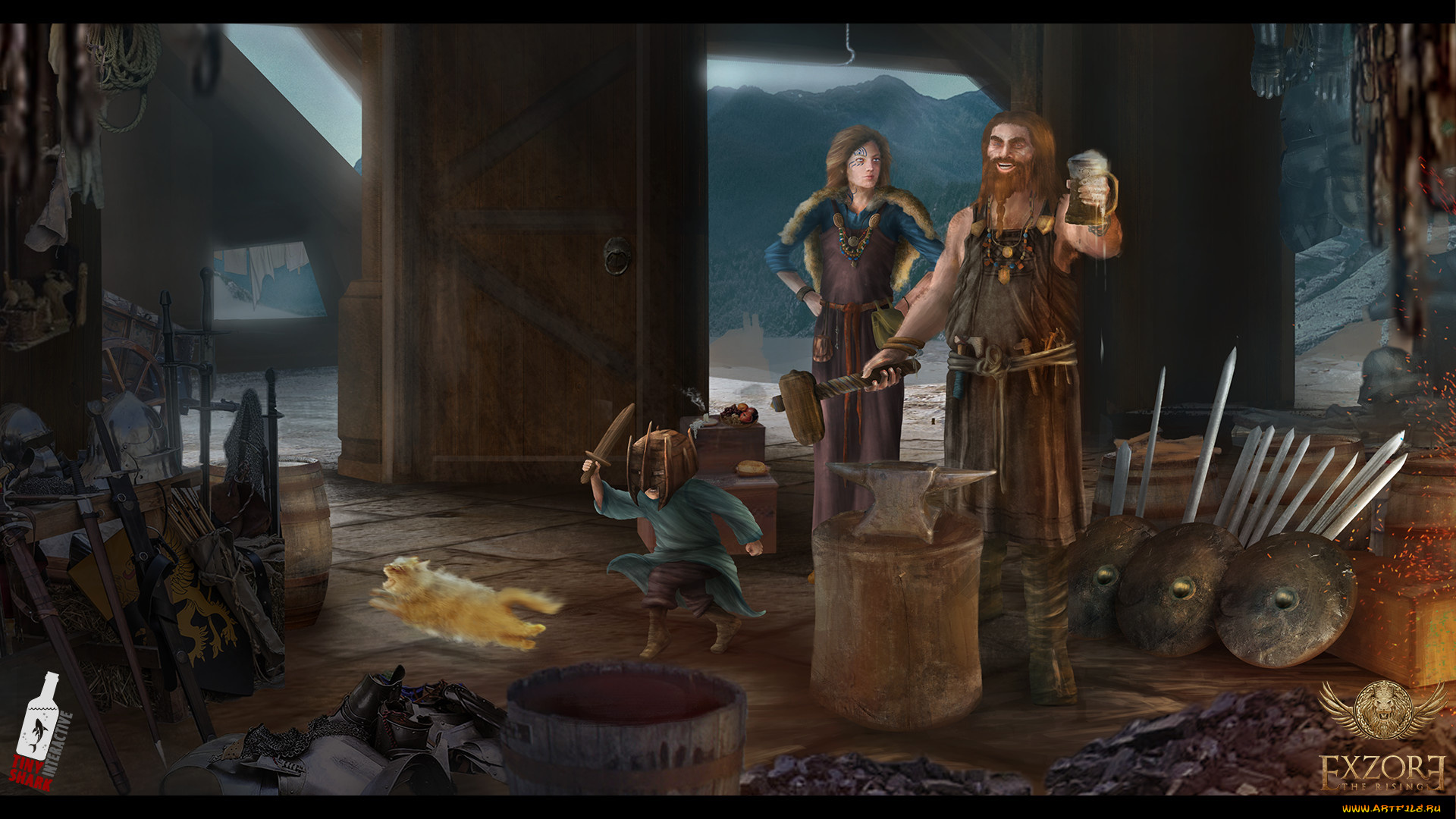 exzore, , the, rising, видео, игры, ролевая, the, rising