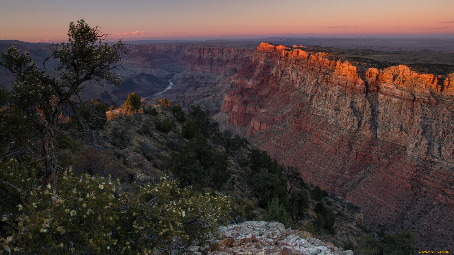 природа, горы, простор