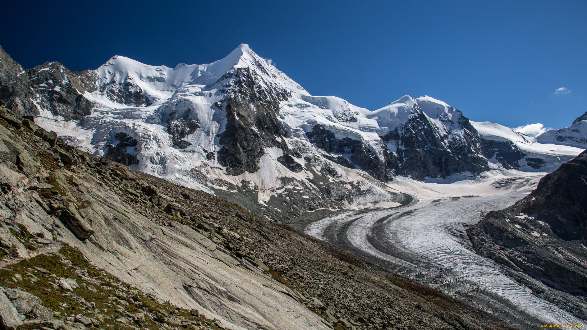 природа, горы, простор