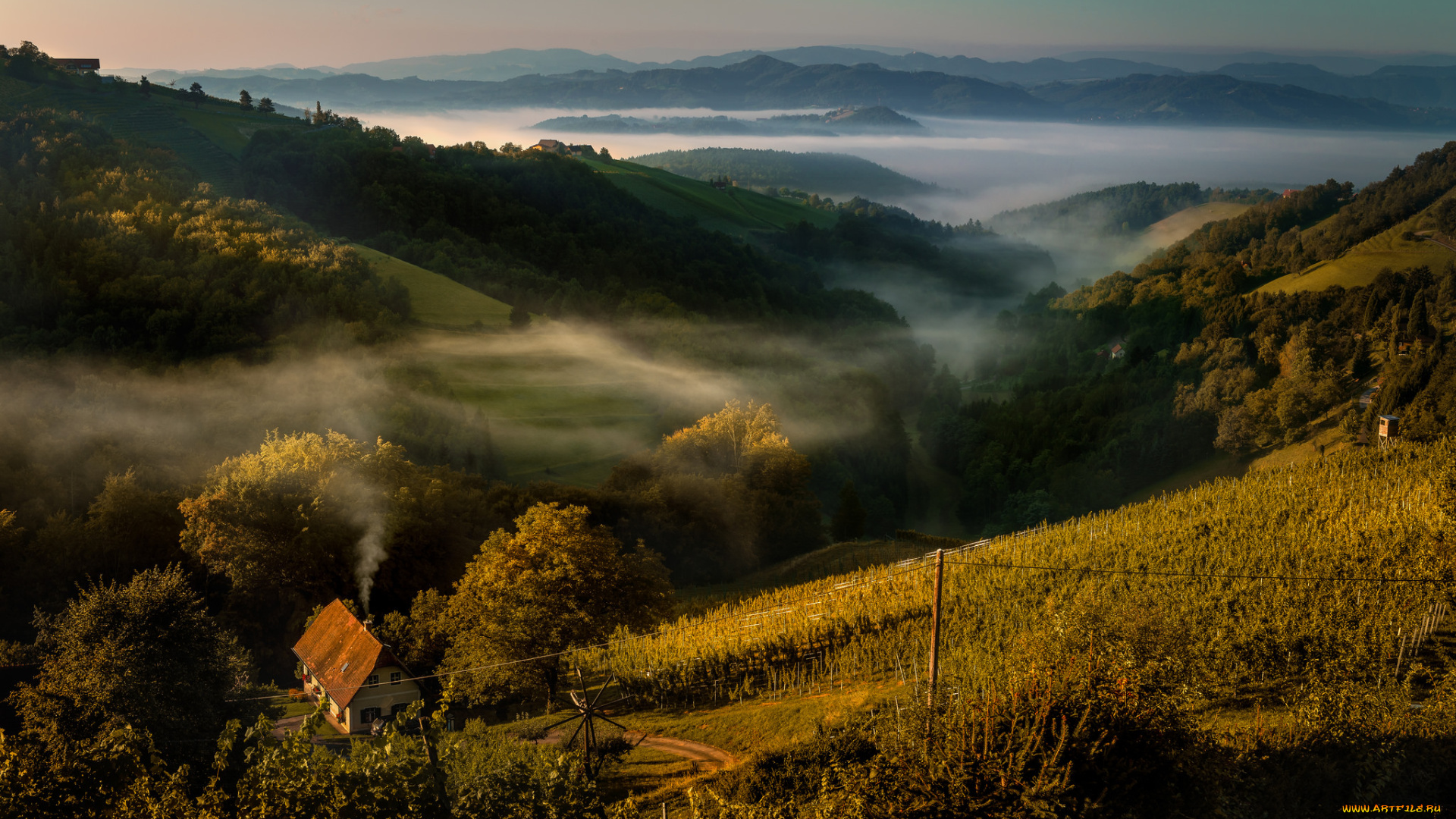 природа, пейзажи, простор