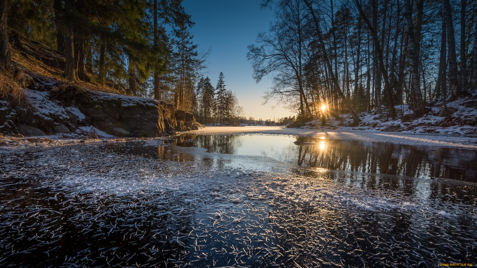 природа, реки, озера, простор