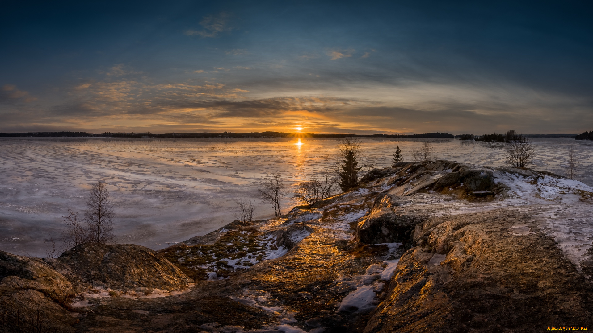 природа, восходы, закаты, простор