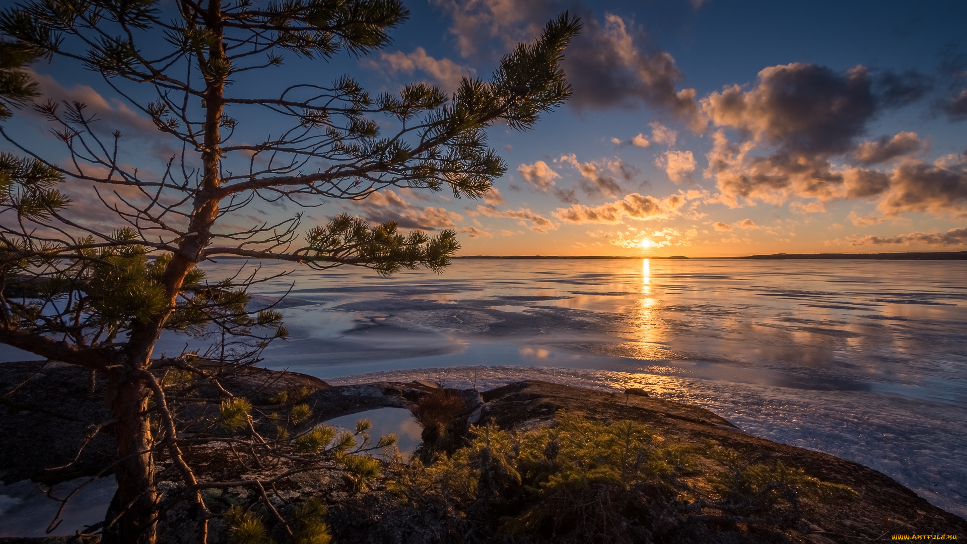 природа, восходы, закаты, простор