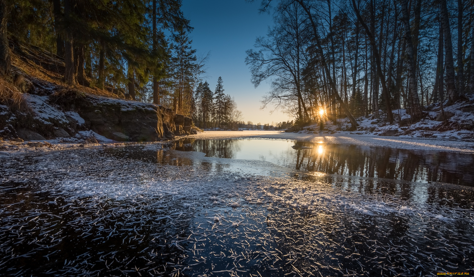 природа, реки, озера, простор