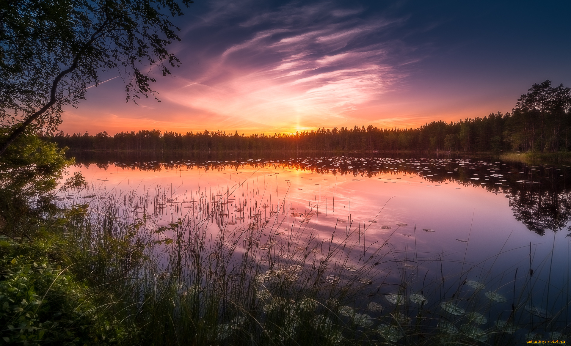 природа, восходы, закаты, простор