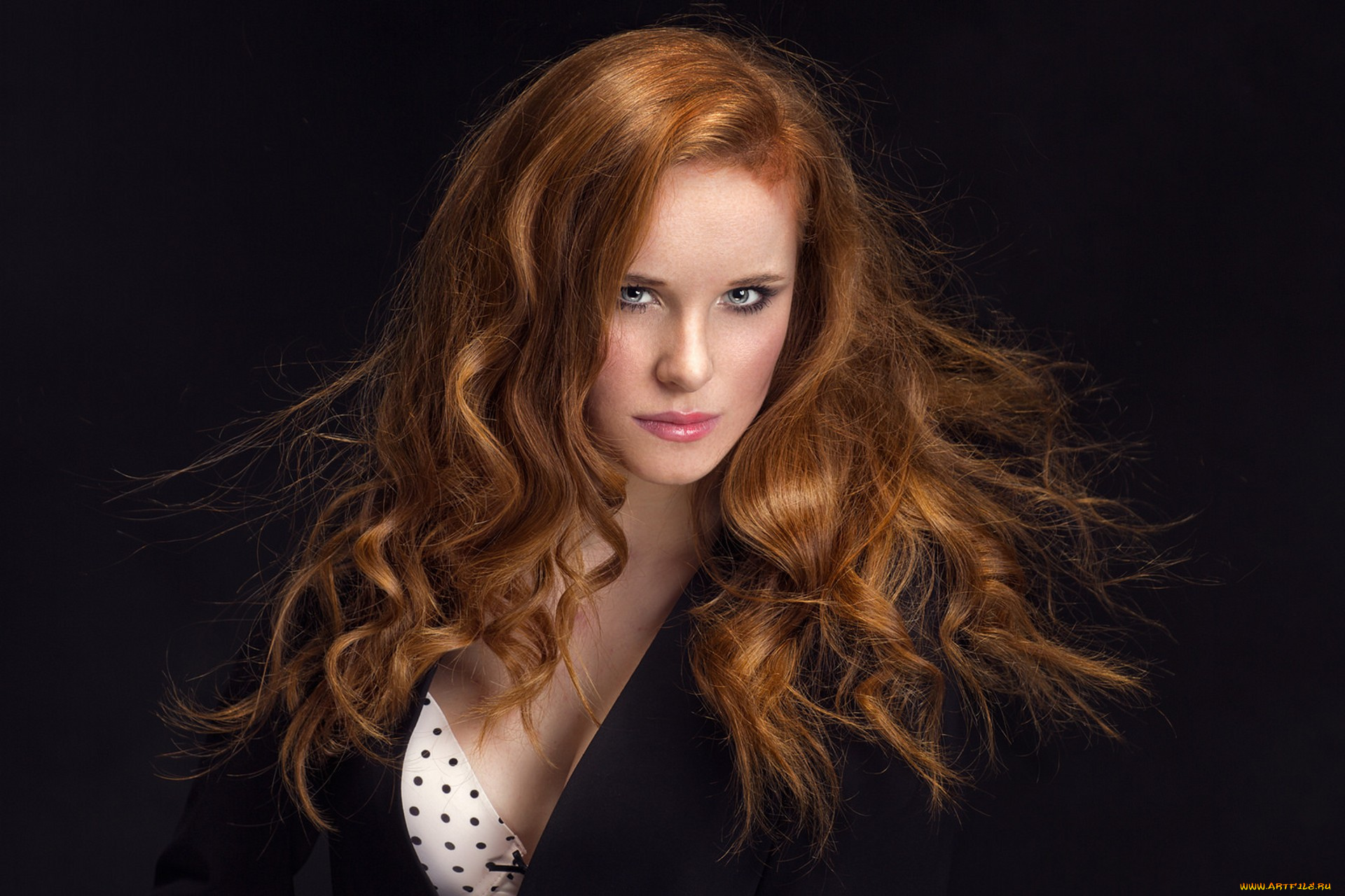 девушки, -unsort, , рыжеволосые, и, другие, взгляд, лицо