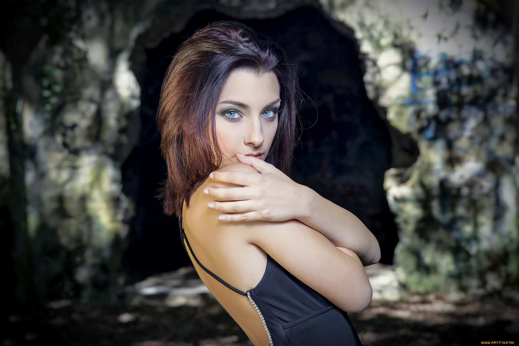 девушки, -unsort, , брюнетки, темноволосые, лицо, взгляд