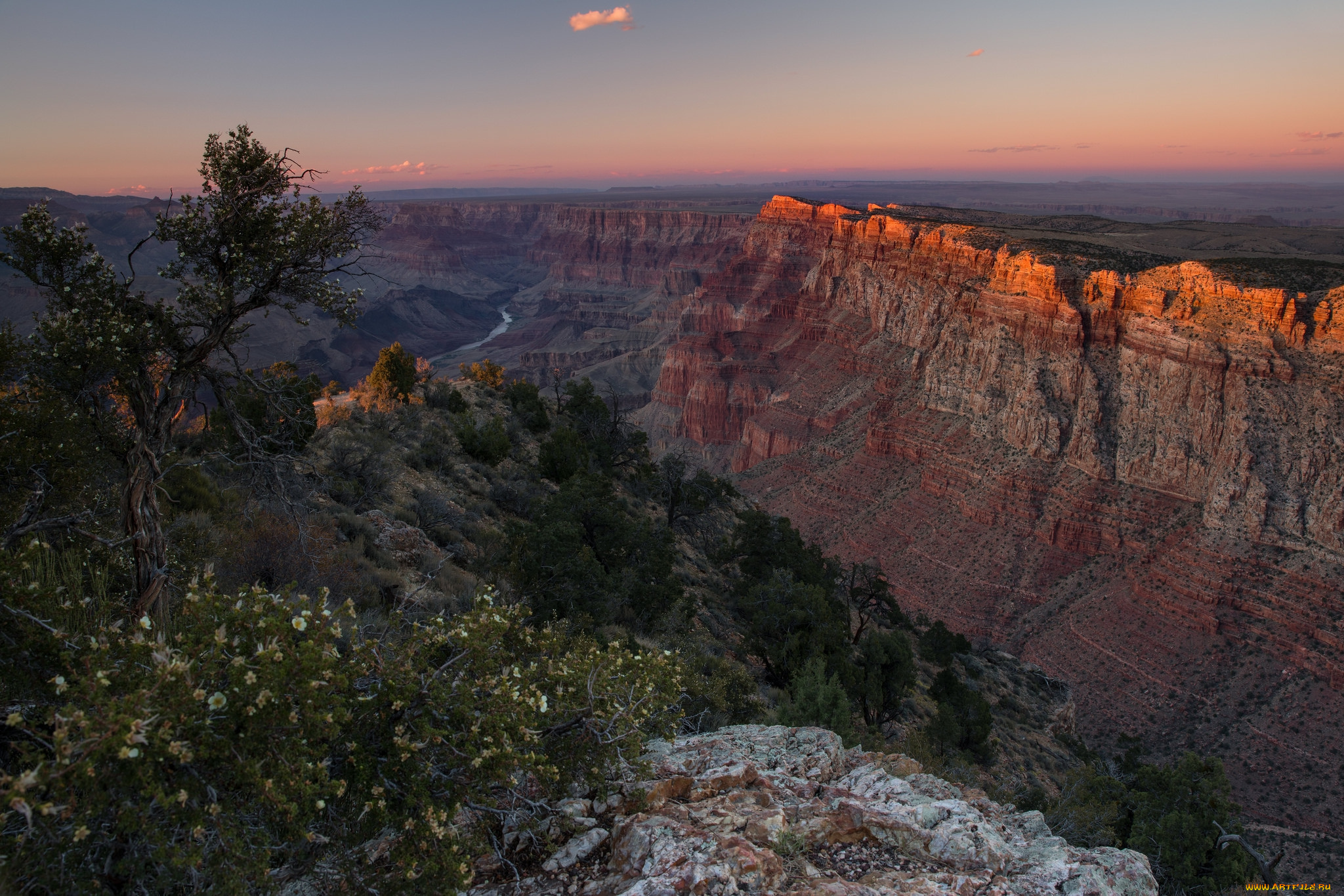 природа, горы, простор