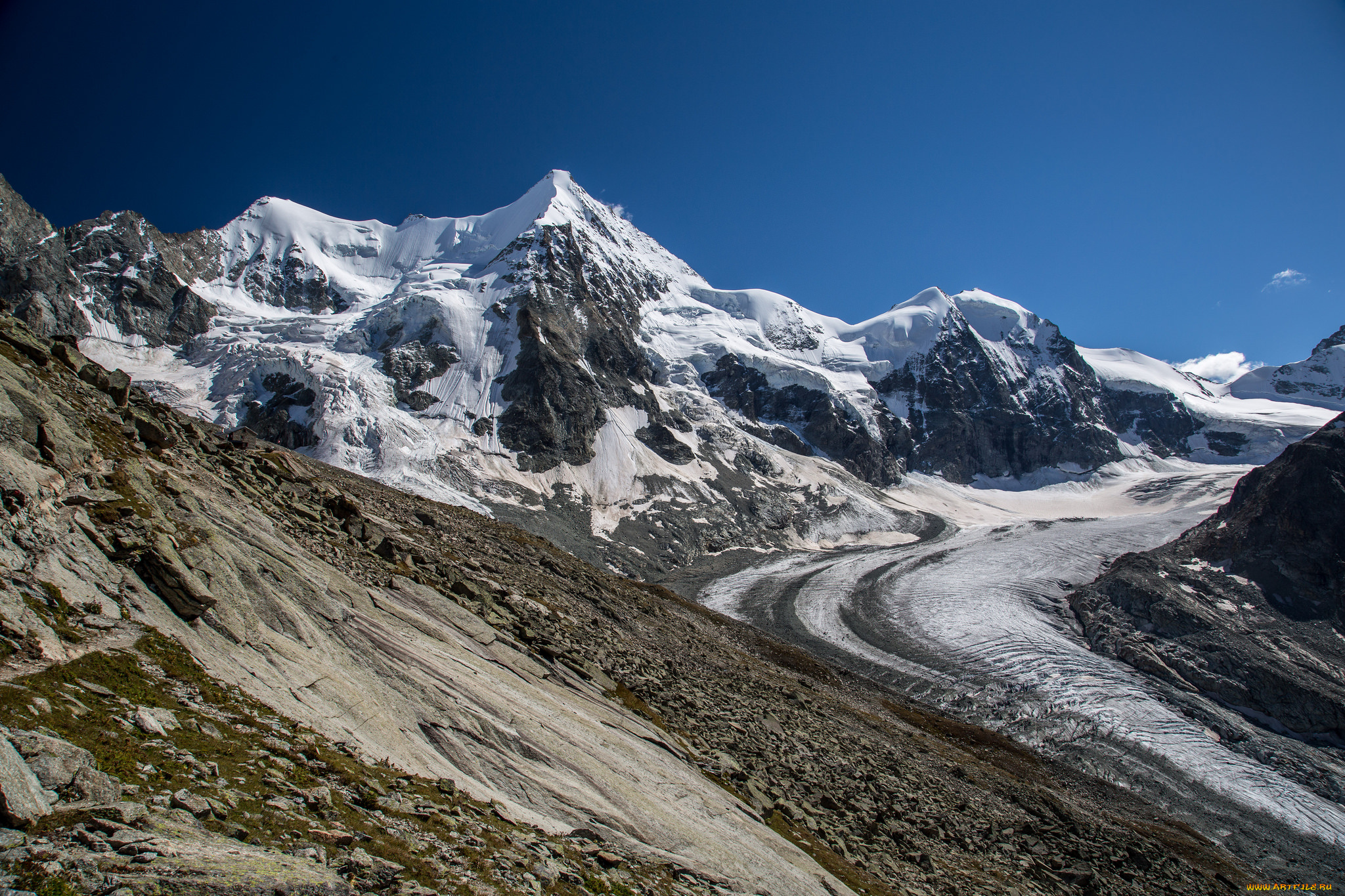 природа, горы, простор