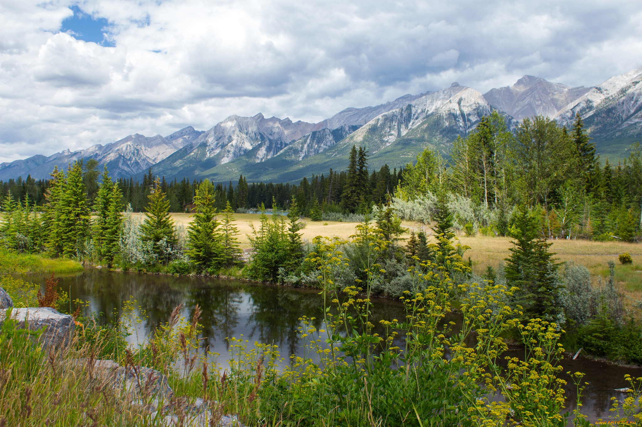 природа, реки, озера, простор