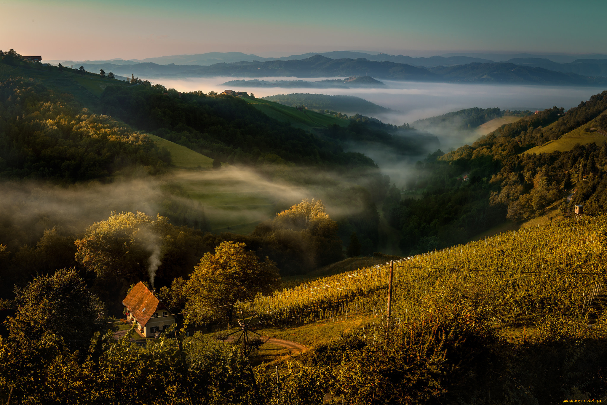 природа, пейзажи, простор