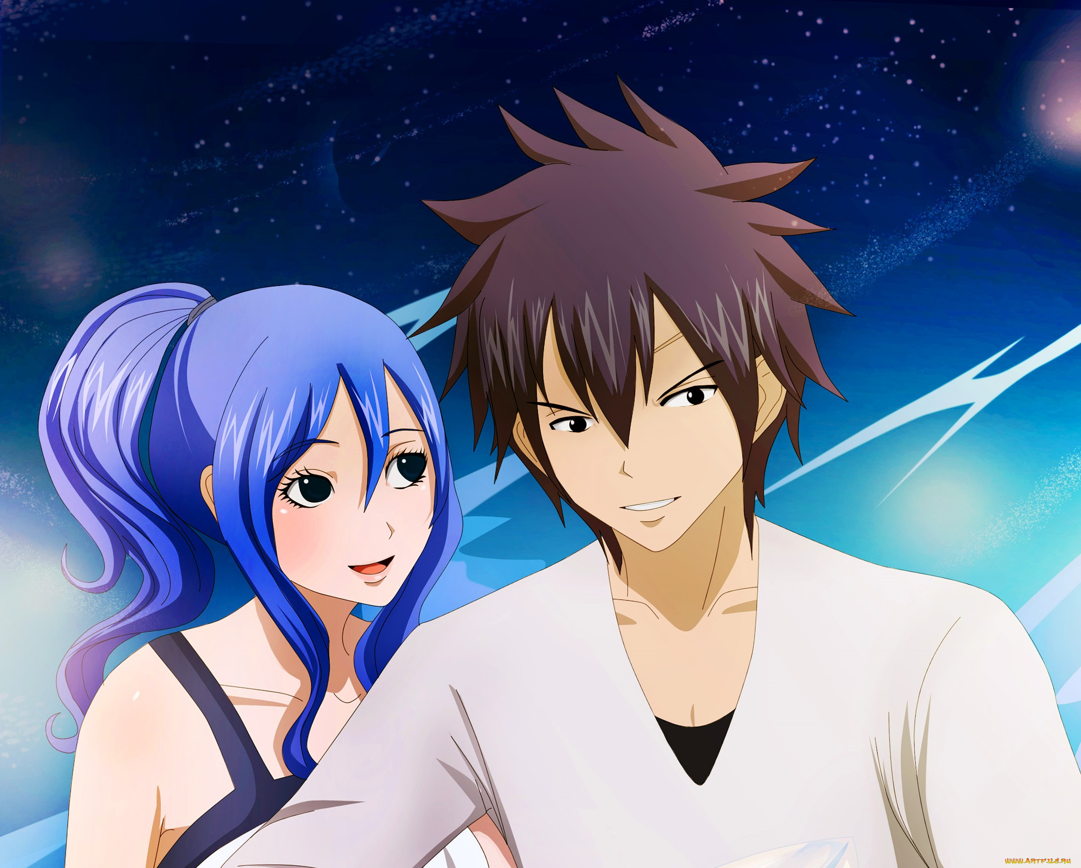 аниме, fairy, tail, хвост, феи