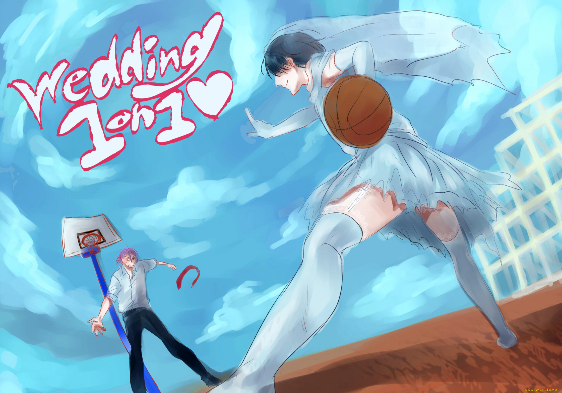 аниме, kuroko, no, baske, баскетбол