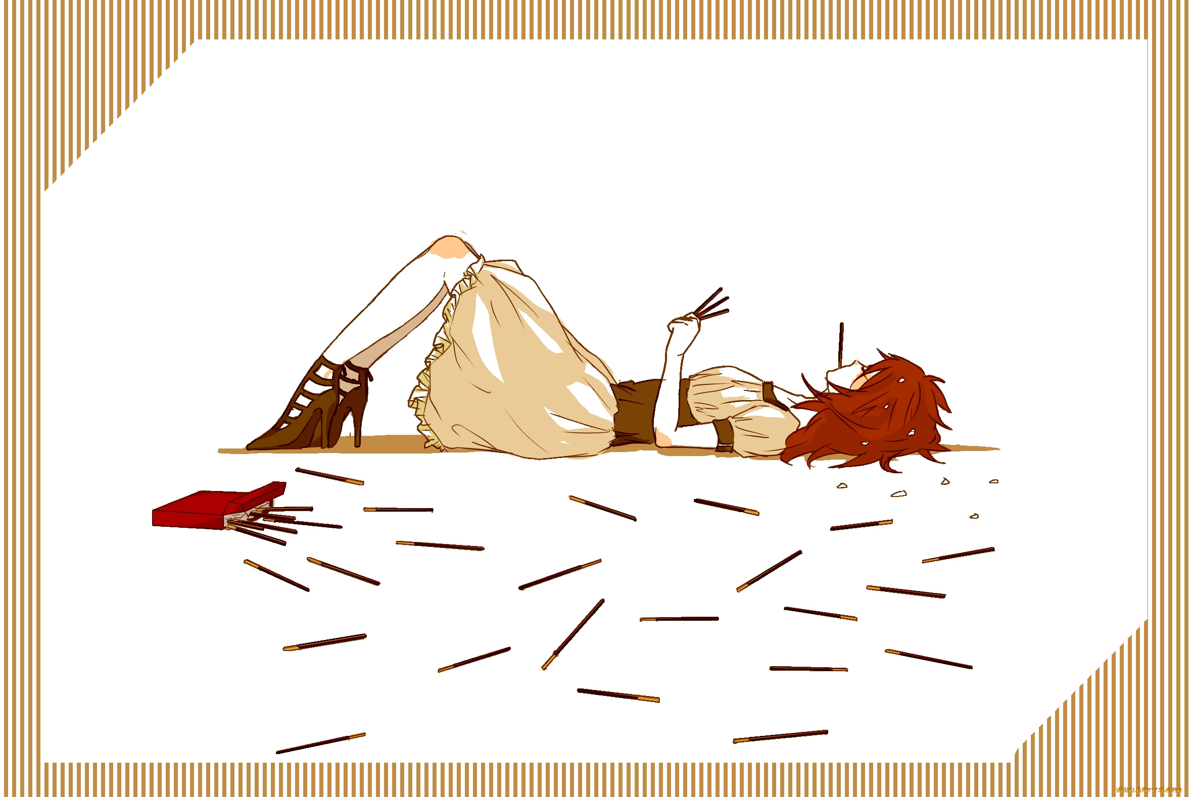 аниме, happy, tree, friends, flaky