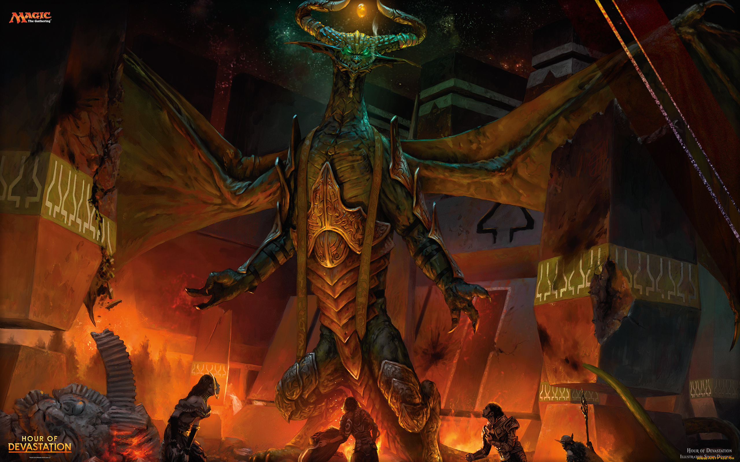 видео, игры, magic, , the, gathering, -, hour, of, devastation, the, gathering, hour, of, devastation, ролевая, action, карточная