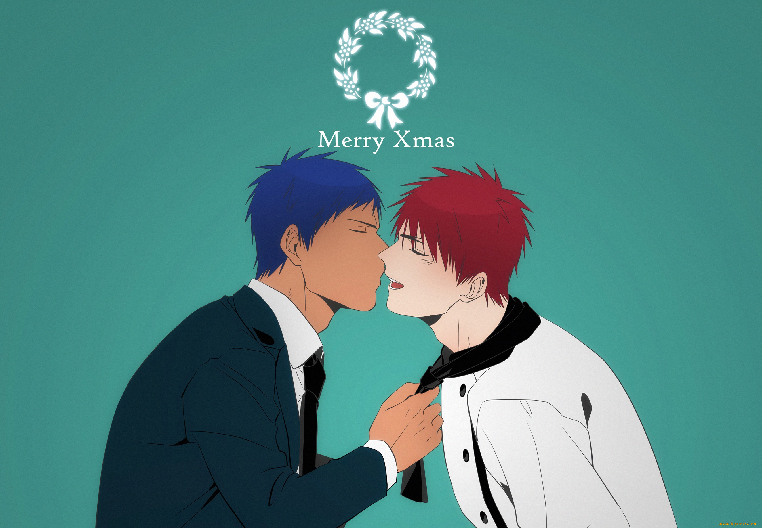 аниме, kuroko, no, baske, баскетбол