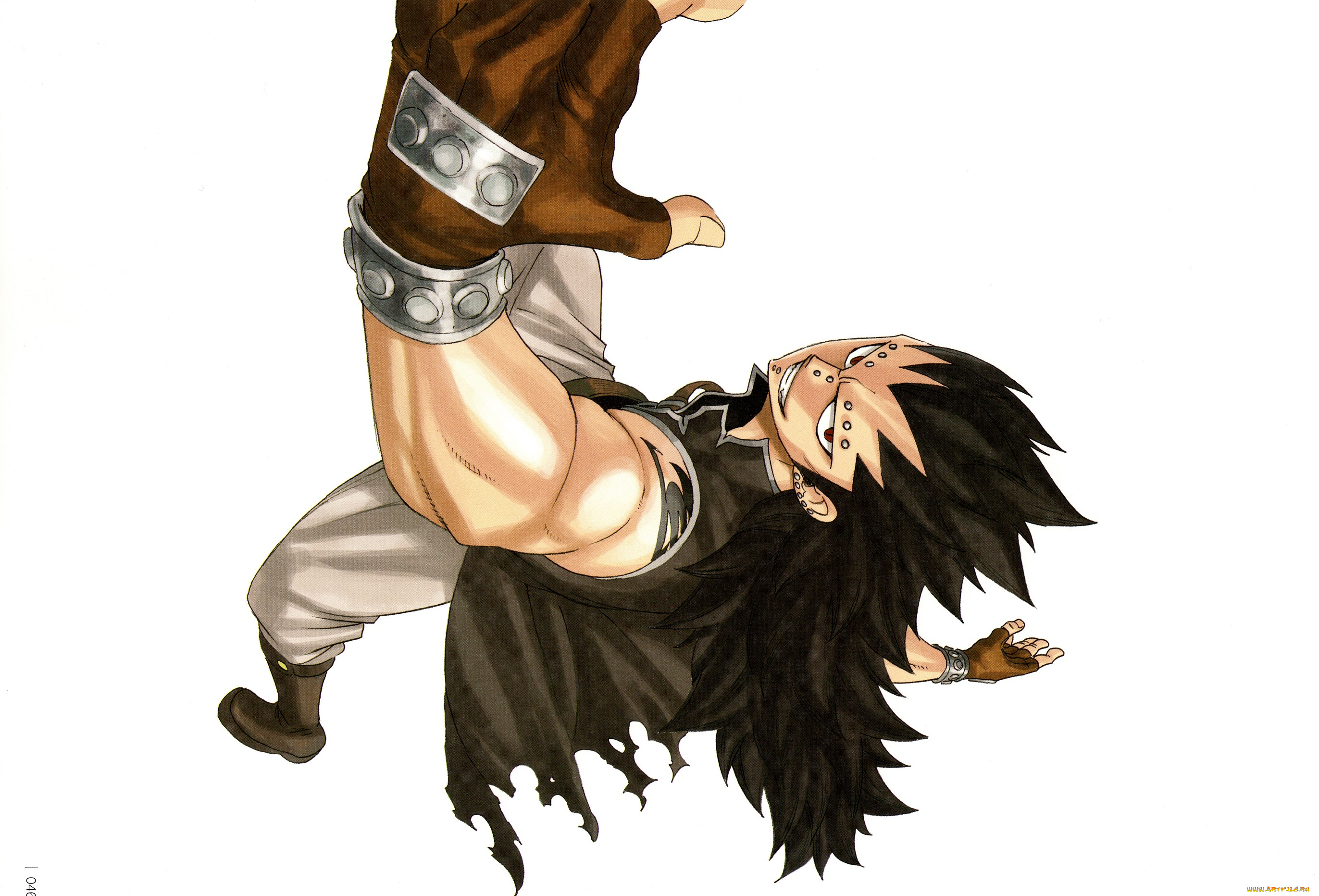 аниме, fairy, tail, gajeel