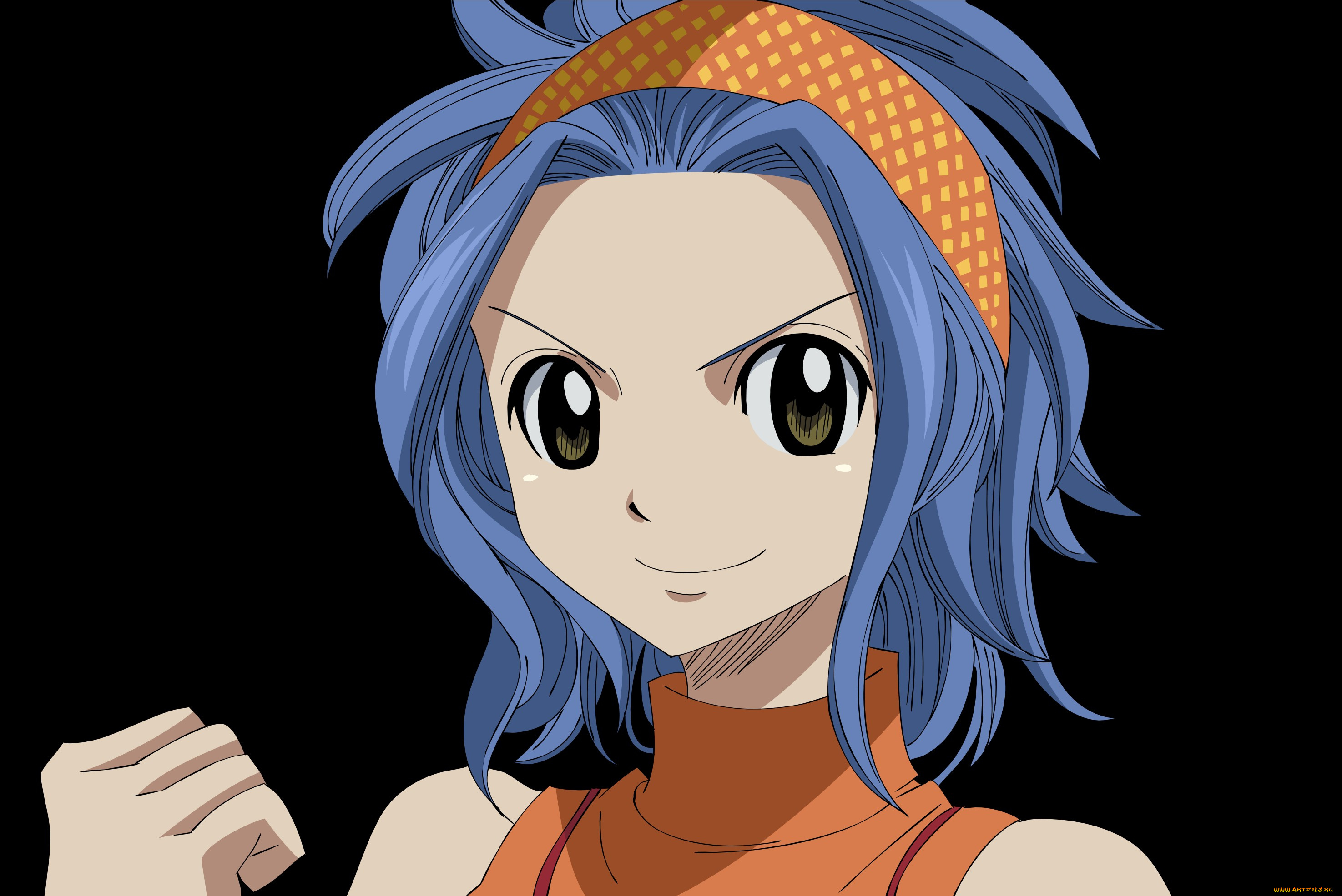 аниме, fairy, tail, levi