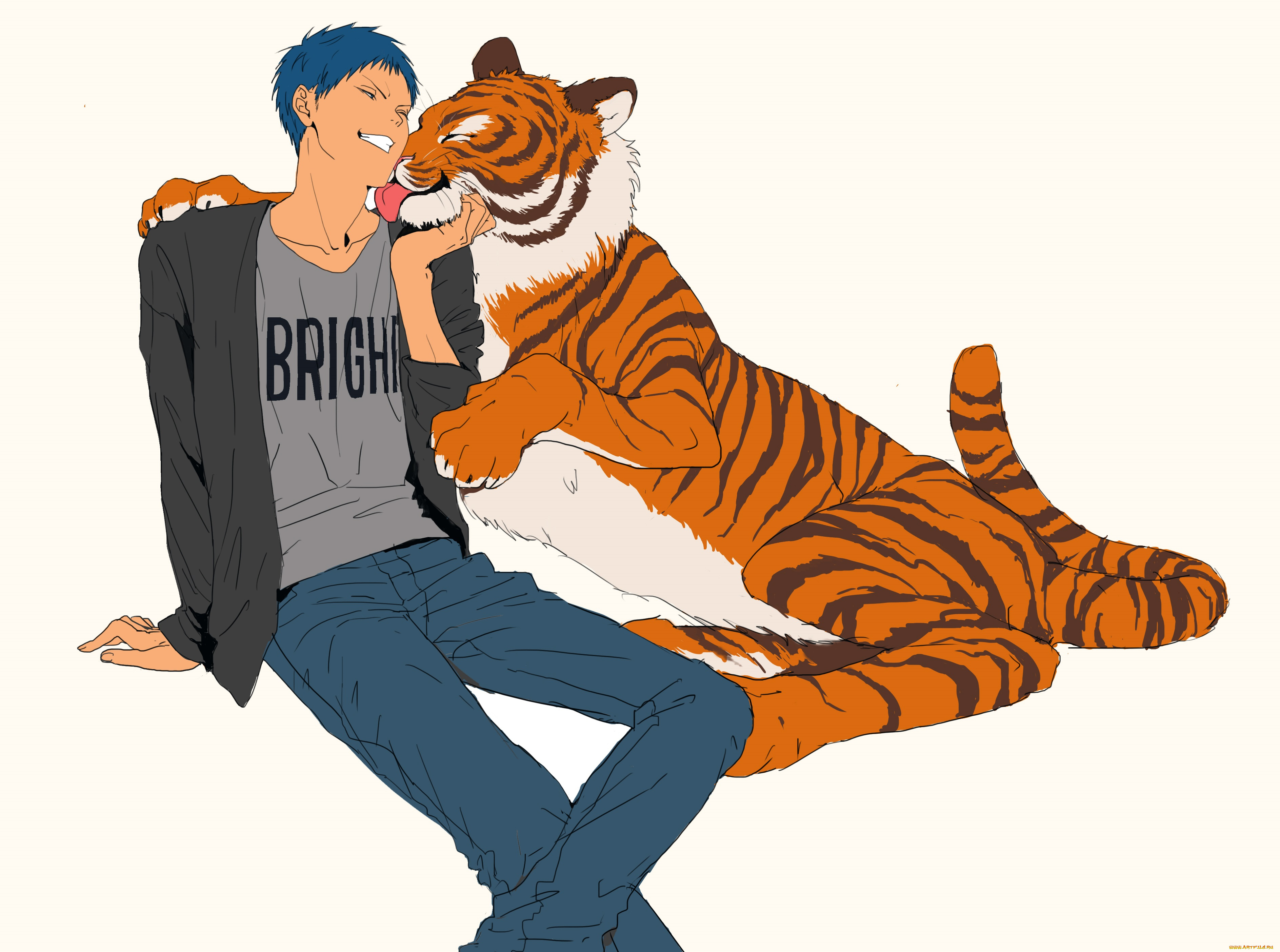 аниме, kuroko, no, baske, парни, баскетбол