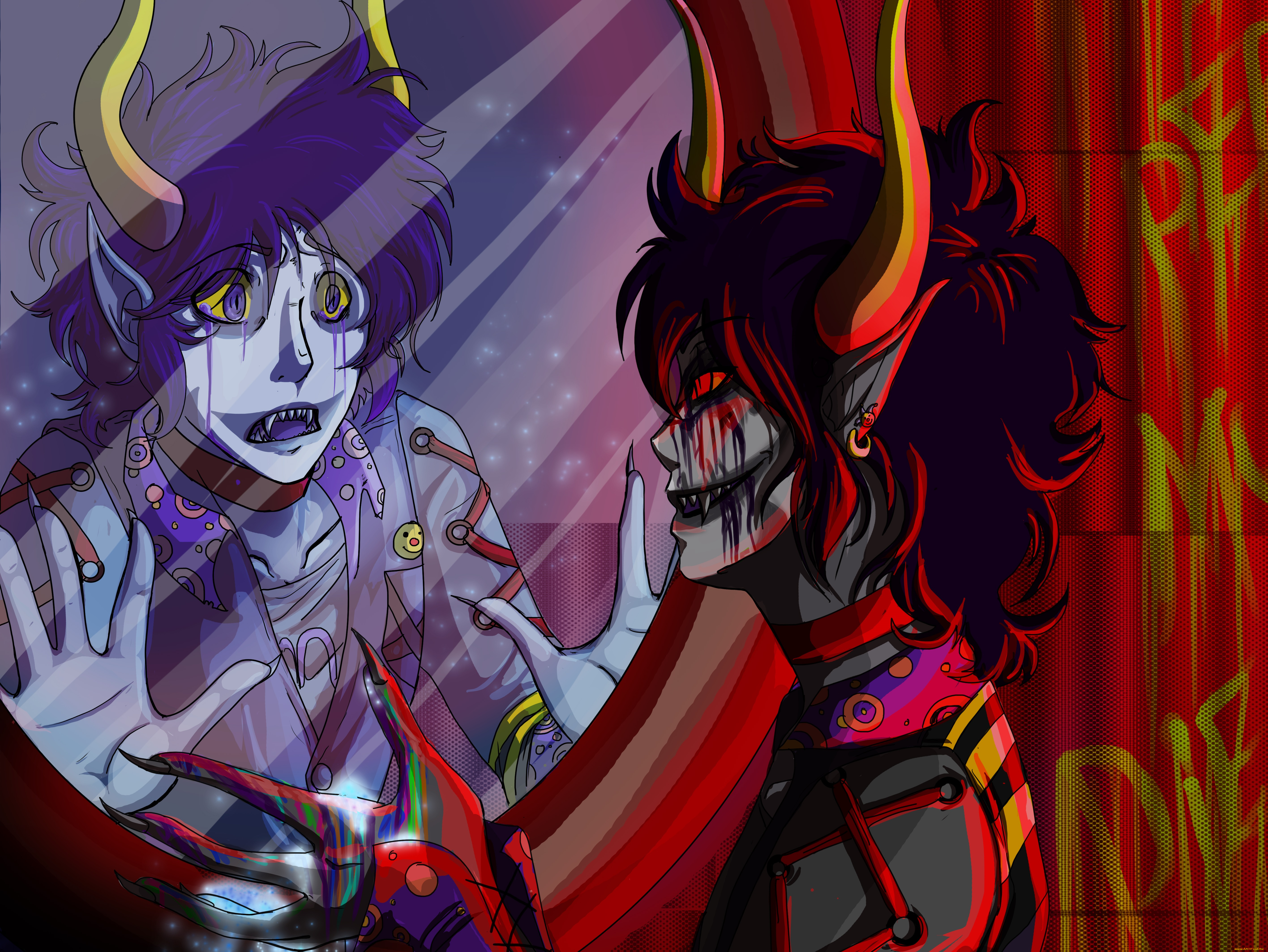 аниме, homestuck, gamzee, makara