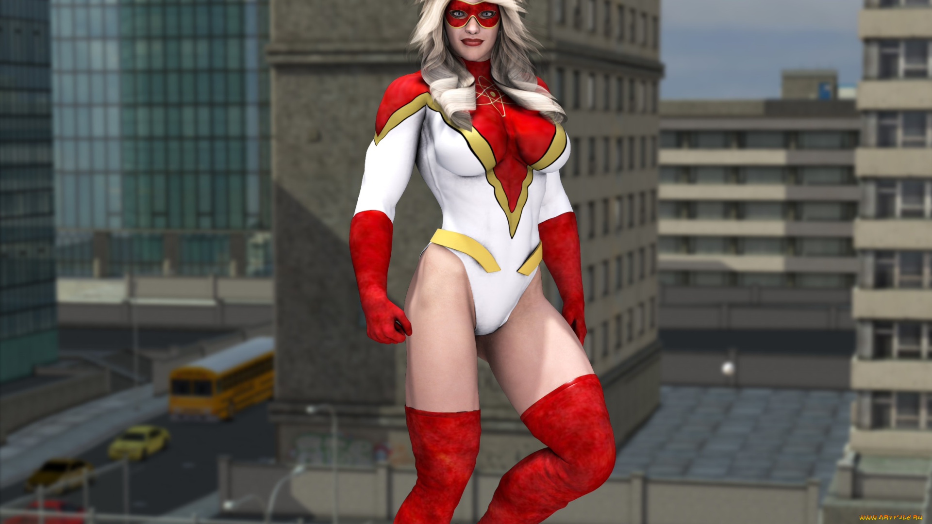 3д, графика, фантазия, , fantasy, девушка, взгляд, фон