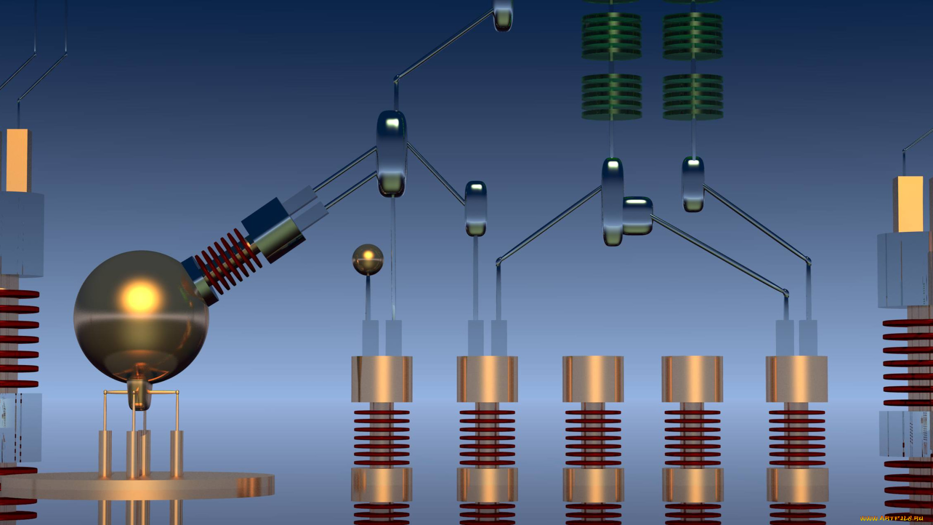 3д, графика, моделирование, , modeling, цвет, фон, узор